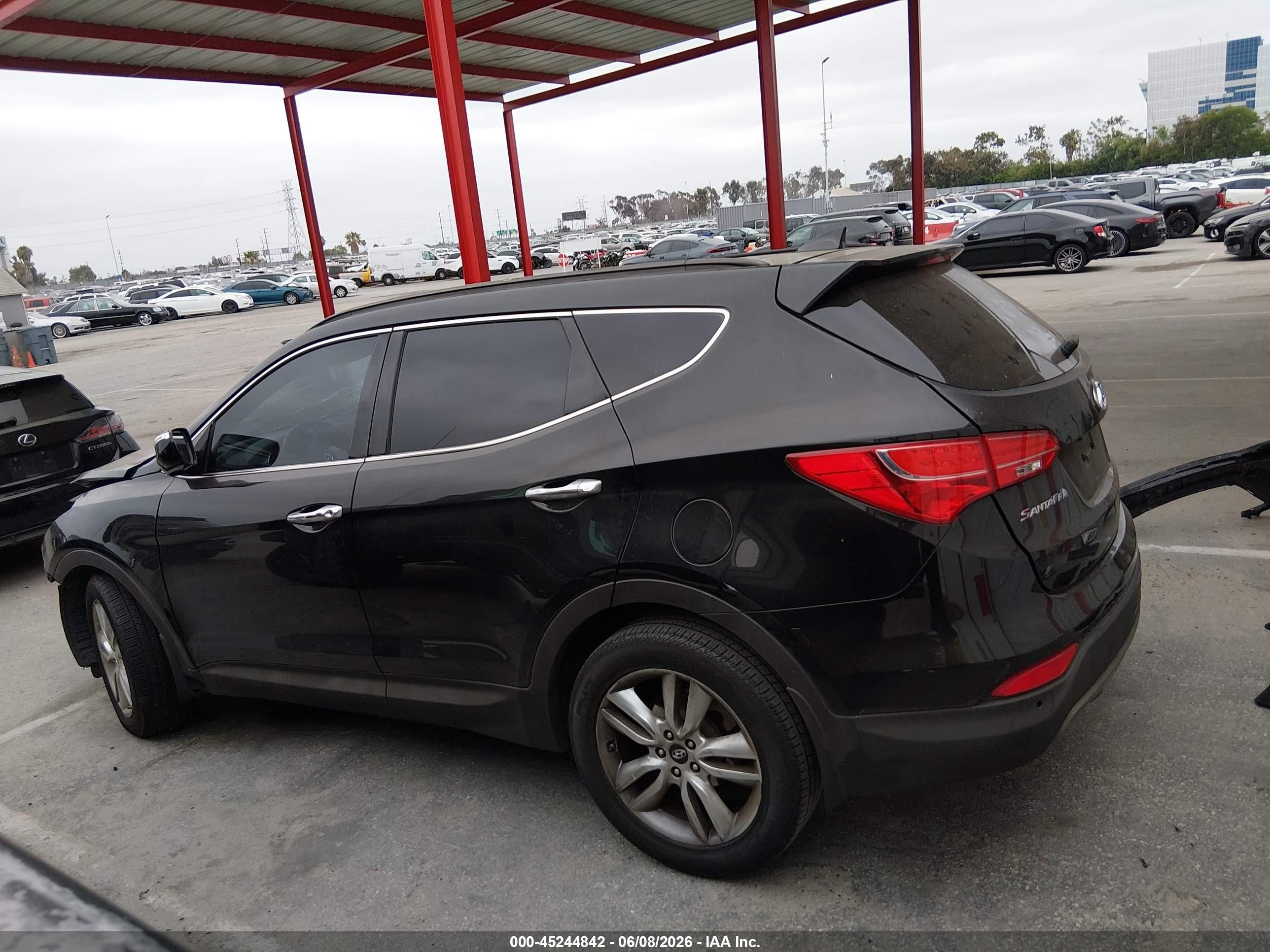 2015 Hyundai Santa Fe Sport 2.0l Turbo Black vin: 5XYZW4LA3FG256279