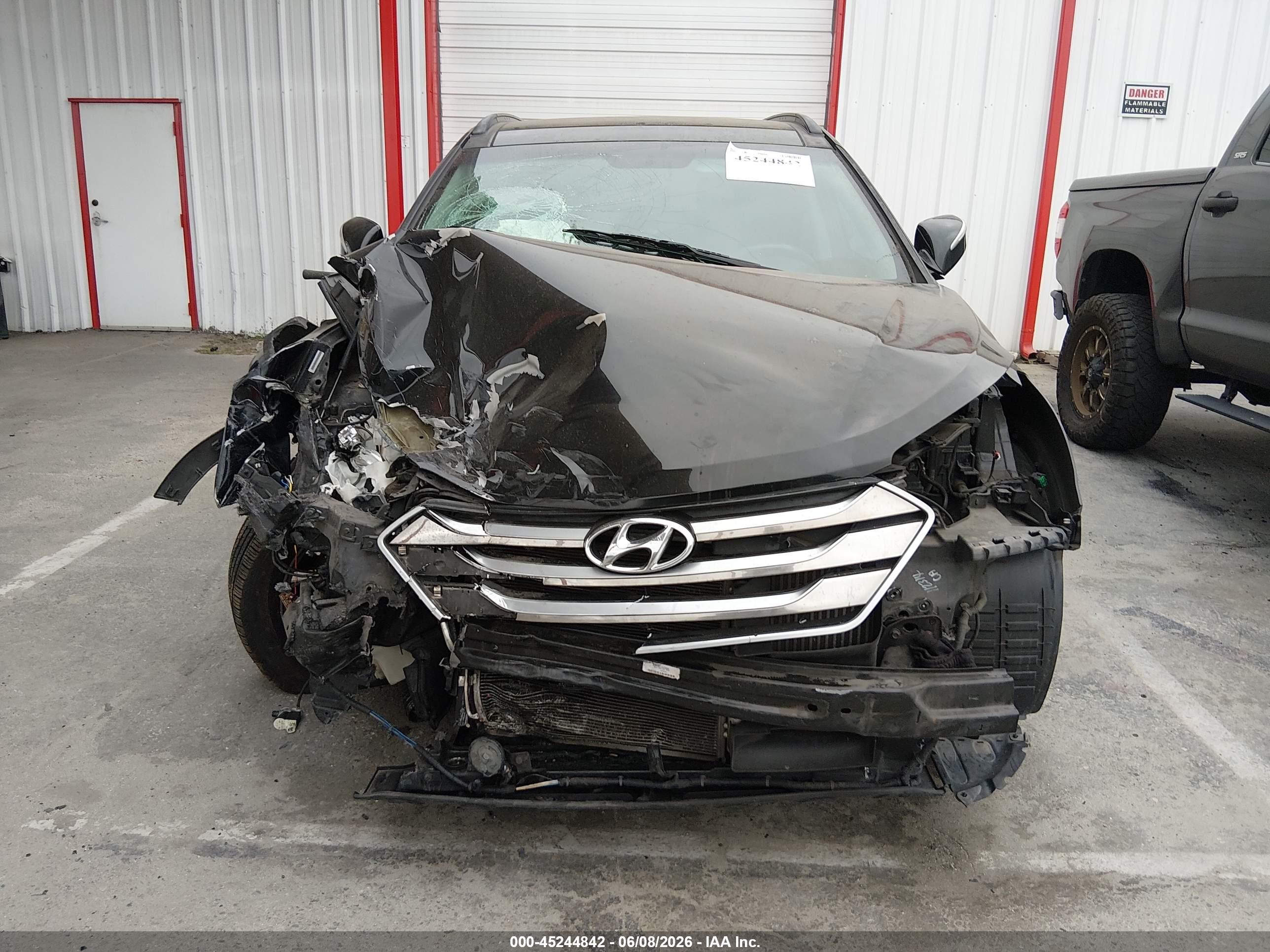 2015 Hyundai Santa Fe Sport 2.0l Turbo Black vin: 5XYZW4LA3FG256279
