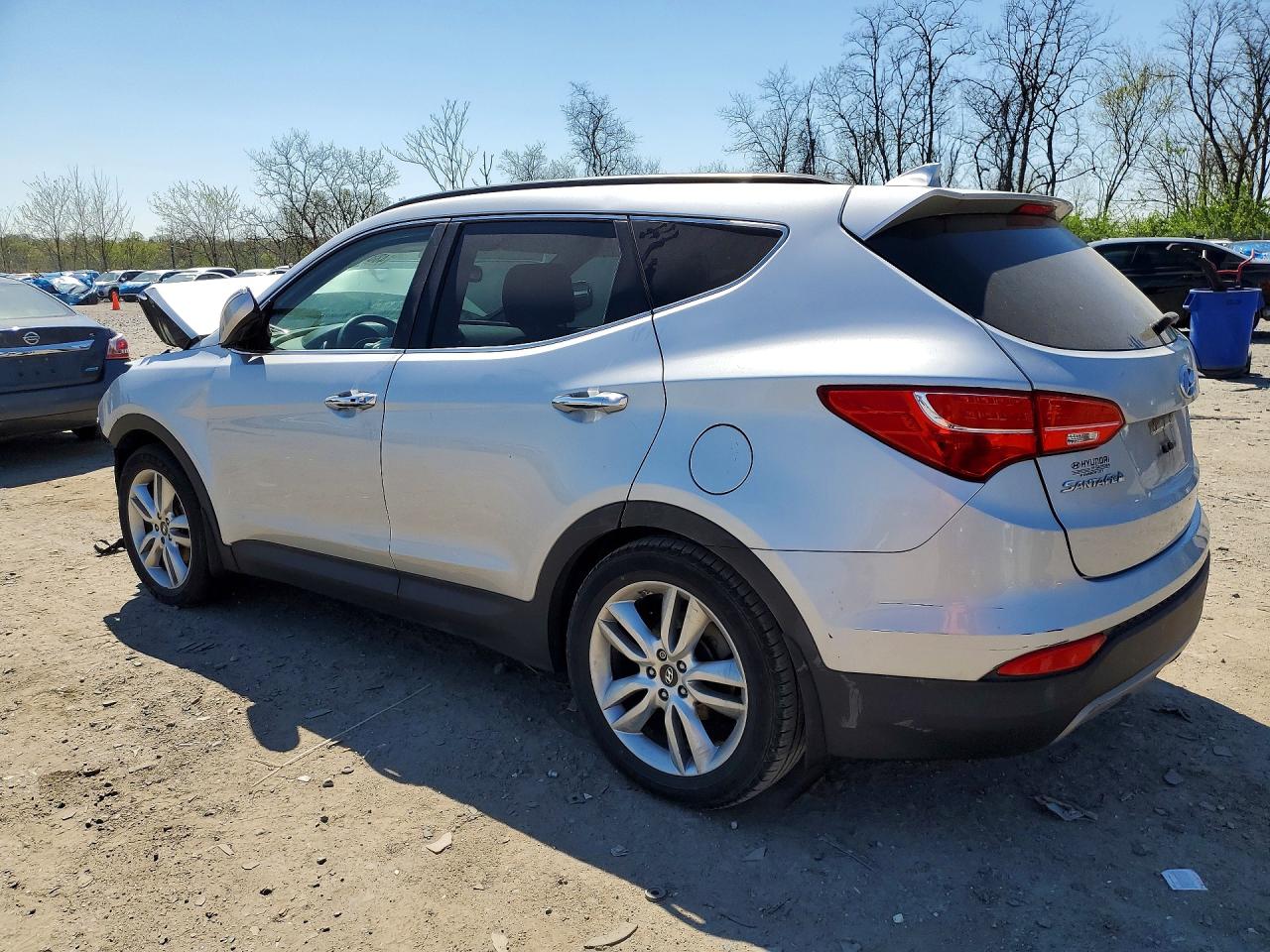 2015 Hyundai Santa Fe Sport 2.0t Silver vin: 5XYZW4LA3FG257299