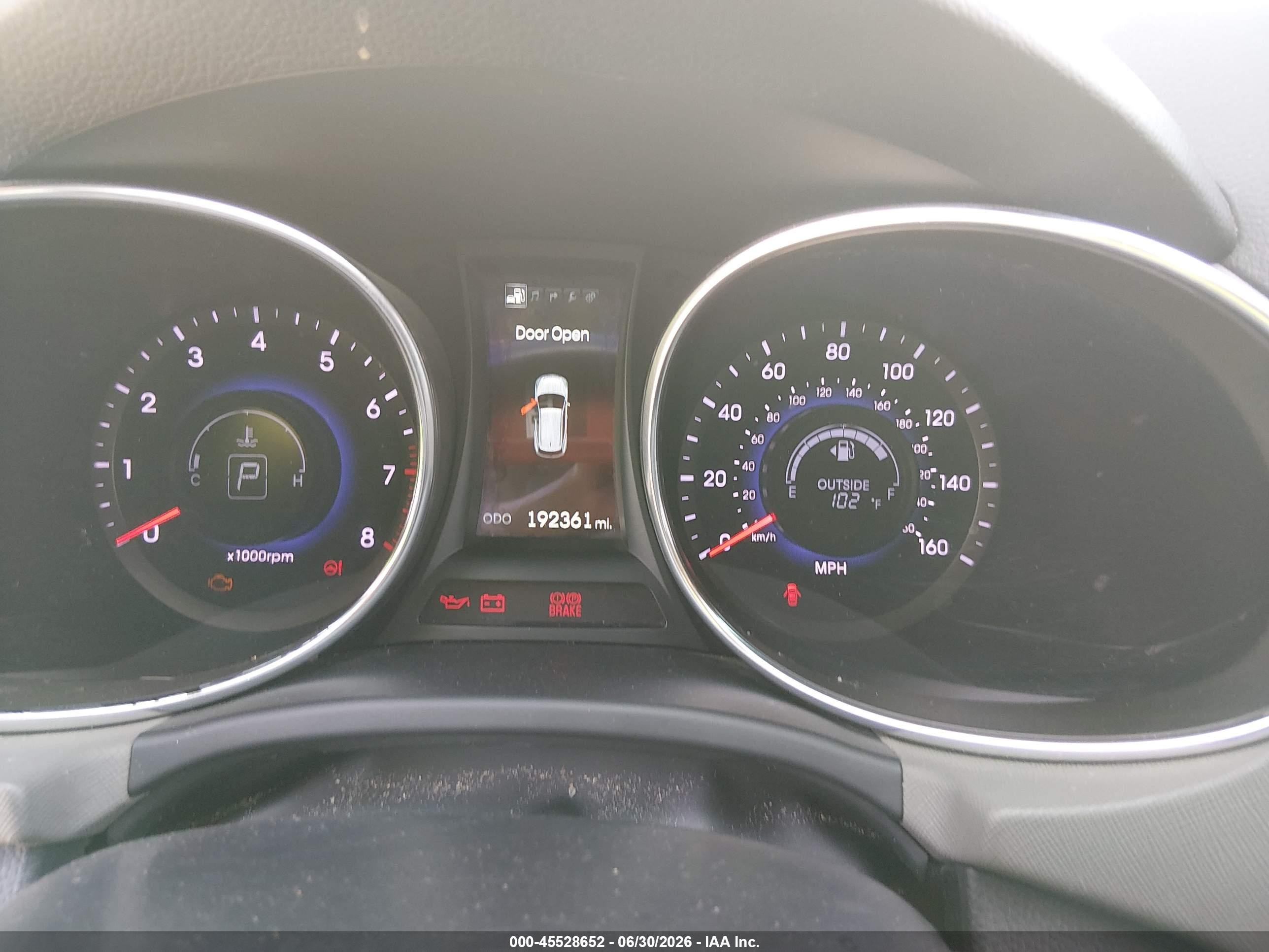 2015 Hyundai Santa Fe Sport 2.0l Turbo White vin: 5XYZW4LA3FG263667