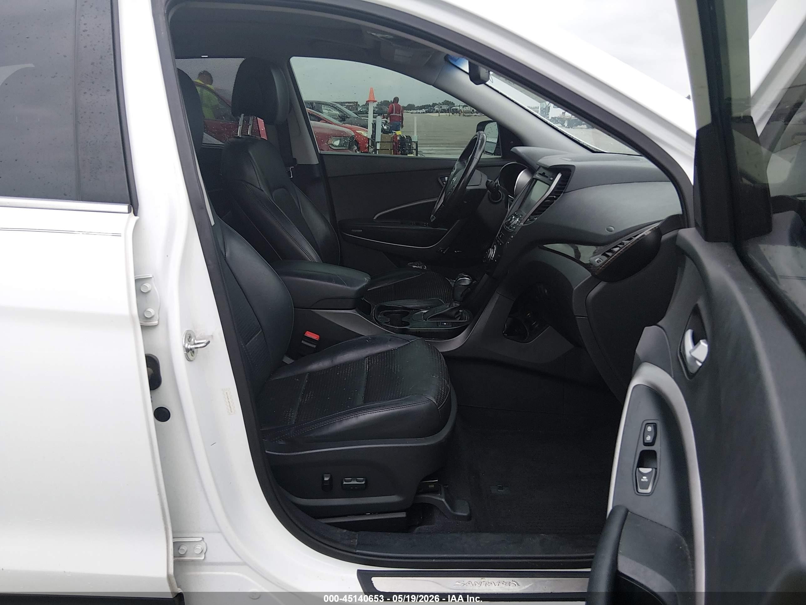 2015 Hyundai Santa Fe Sport 2.0l Turbo Белый vin: 5XYZW4LA4FG289520
