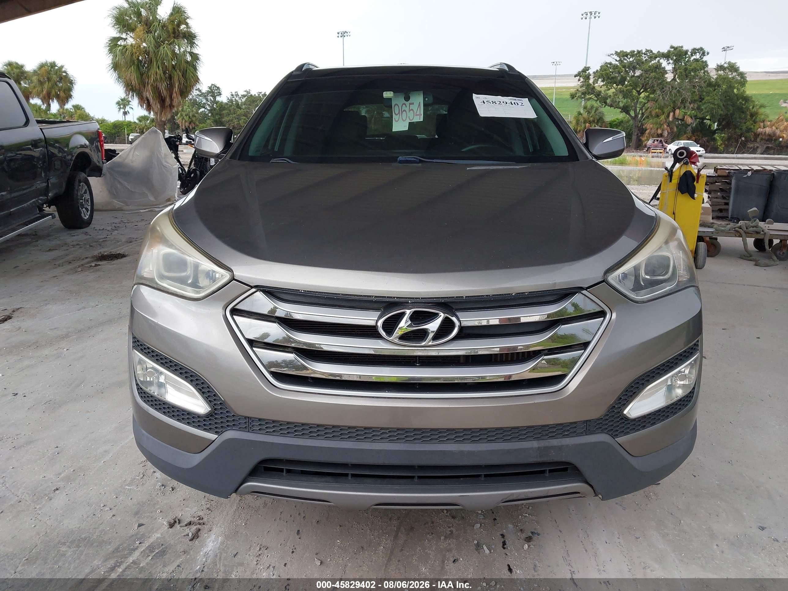 2015 Hyundai Santa Fe Sport 2.0l Turbo Серый vin: 5XYZW4LA4FG293910