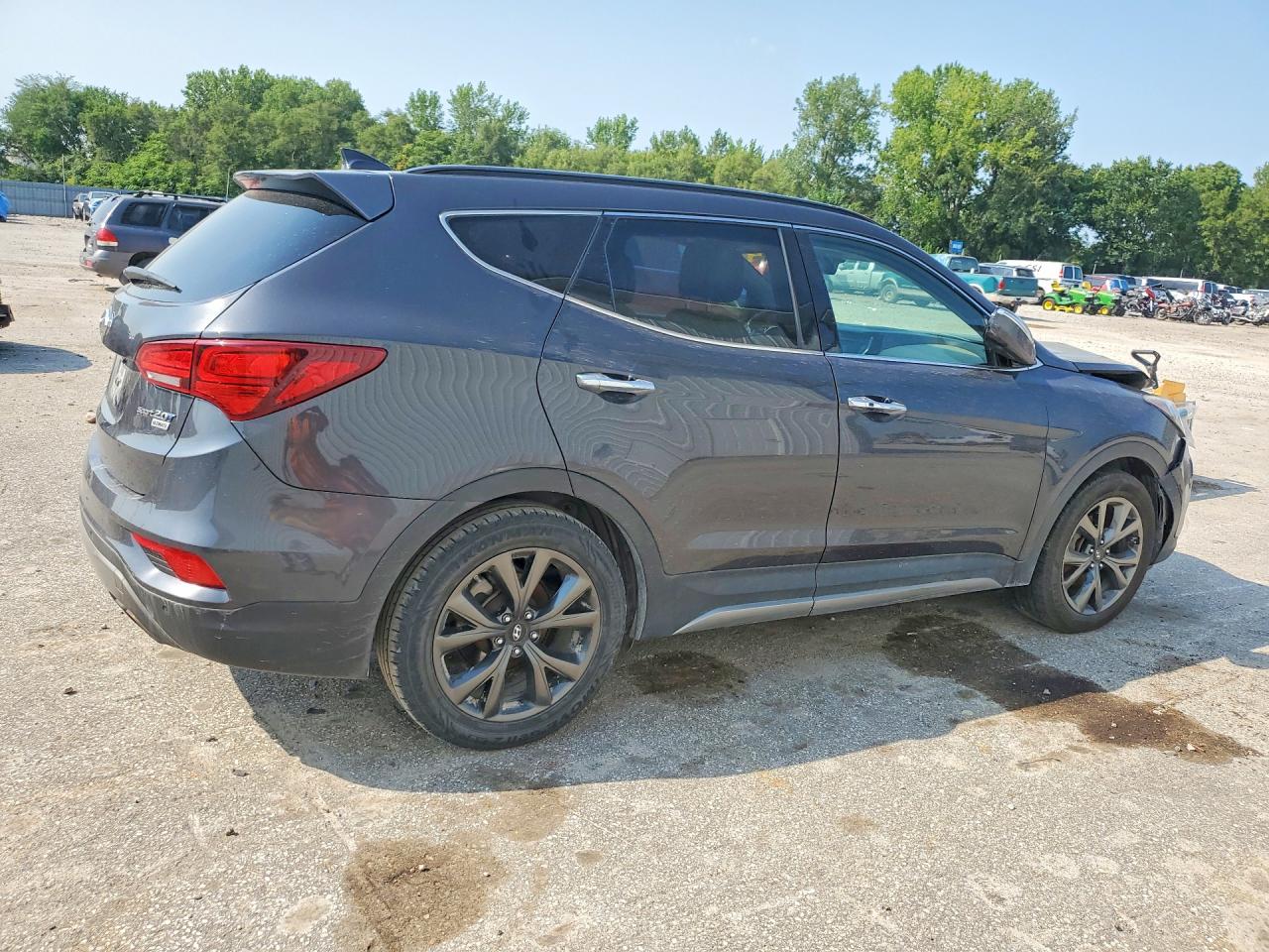 2017 Hyundai Santa Fe Sport 2.0t Ultimate Charcoal vin: 5XYZW4LA4HG384727