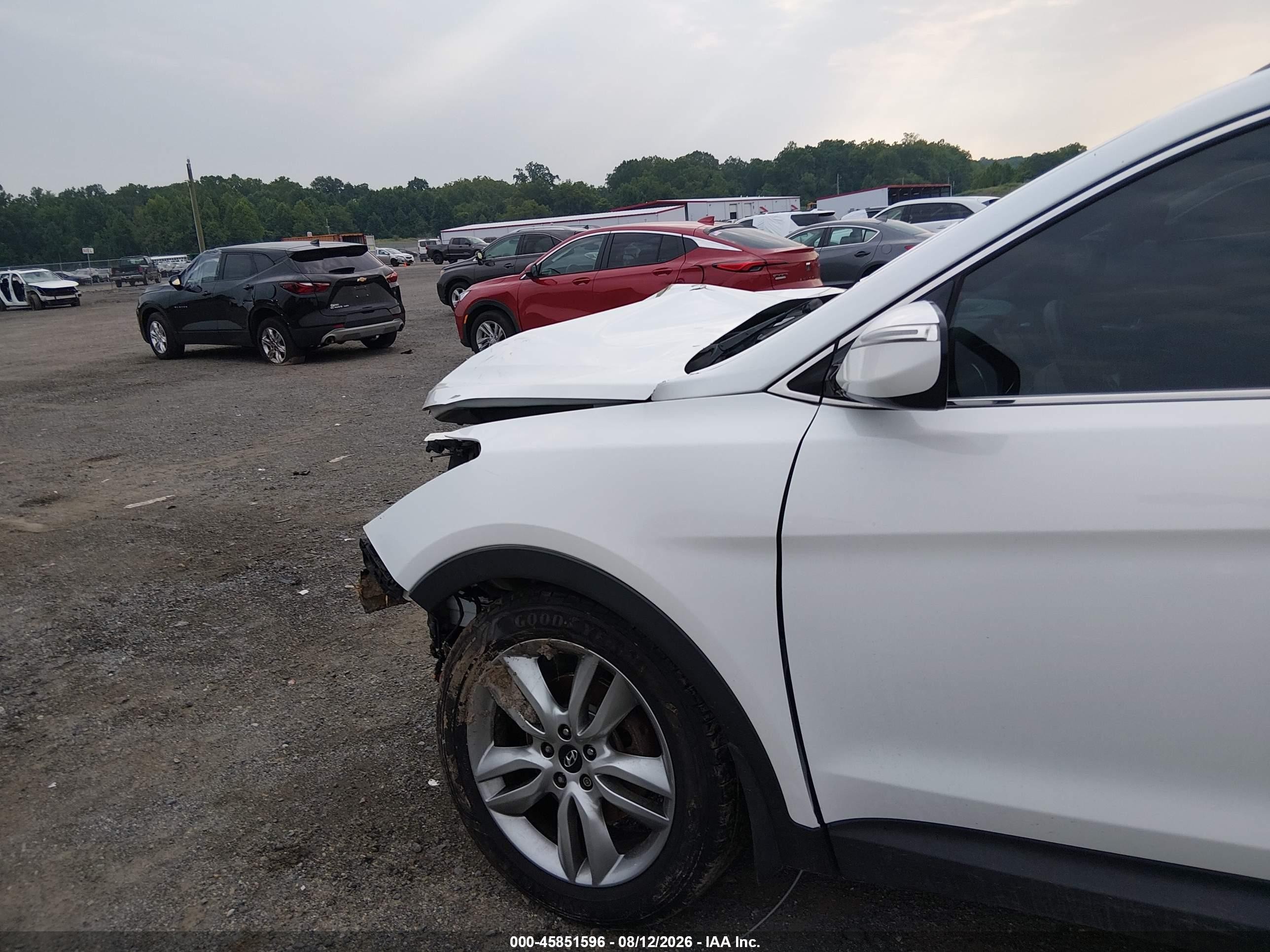 2015 Hyundai Santa Fe Sport 2.0l Turbo Белый vin: 5XYZW4LA5FG261385
