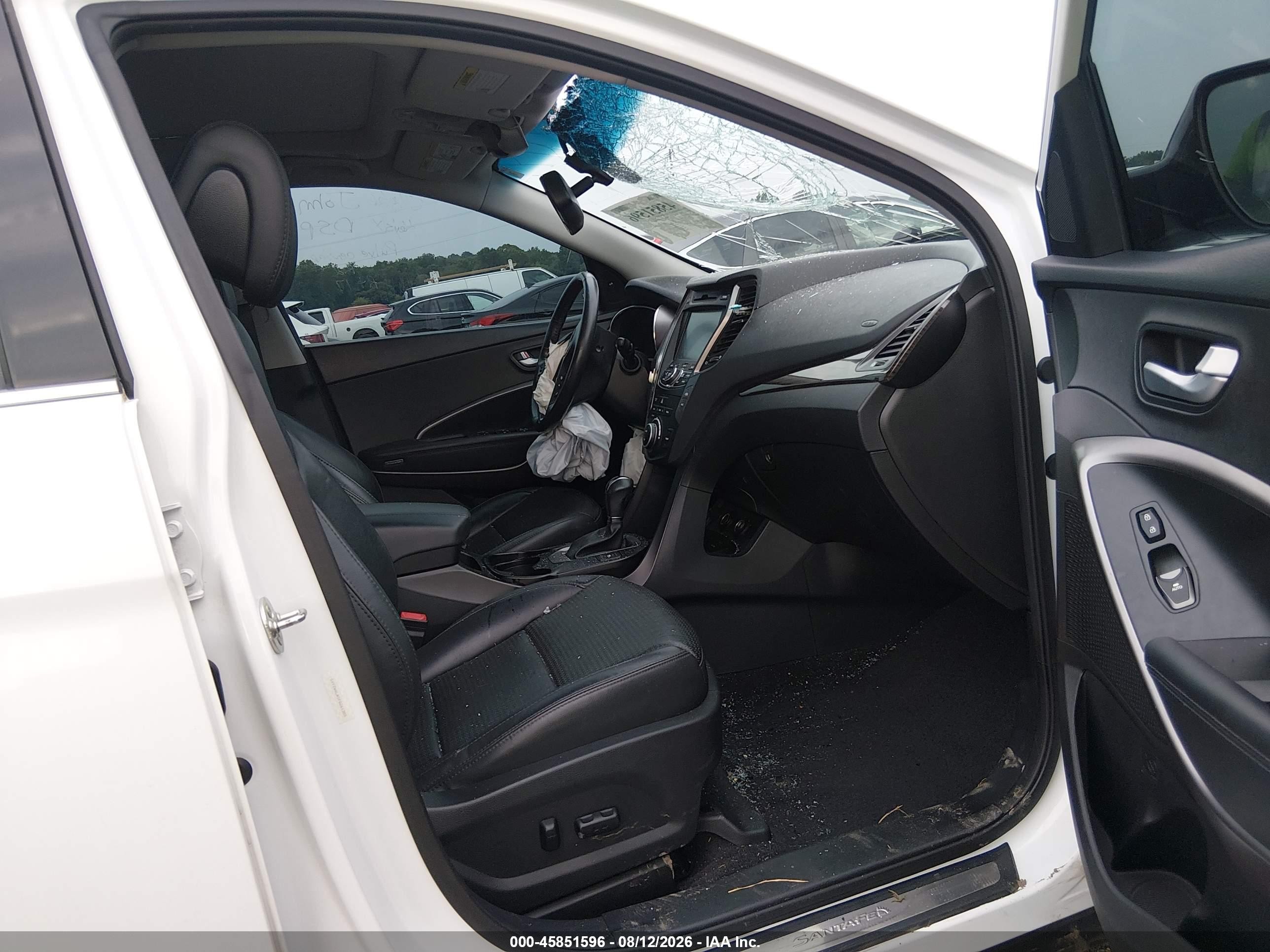 2015 Hyundai Santa Fe Sport 2.0l Turbo Белый vin: 5XYZW4LA5FG261385