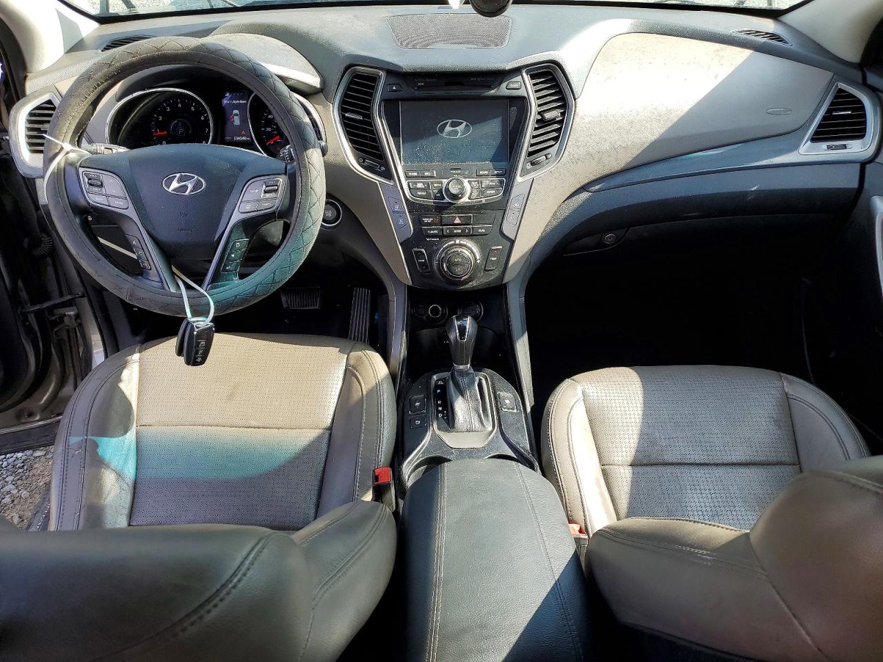 2015 Hyundai Santa Fe Sport 2.0t Gray vin: 5XYZW4LA5FG302288