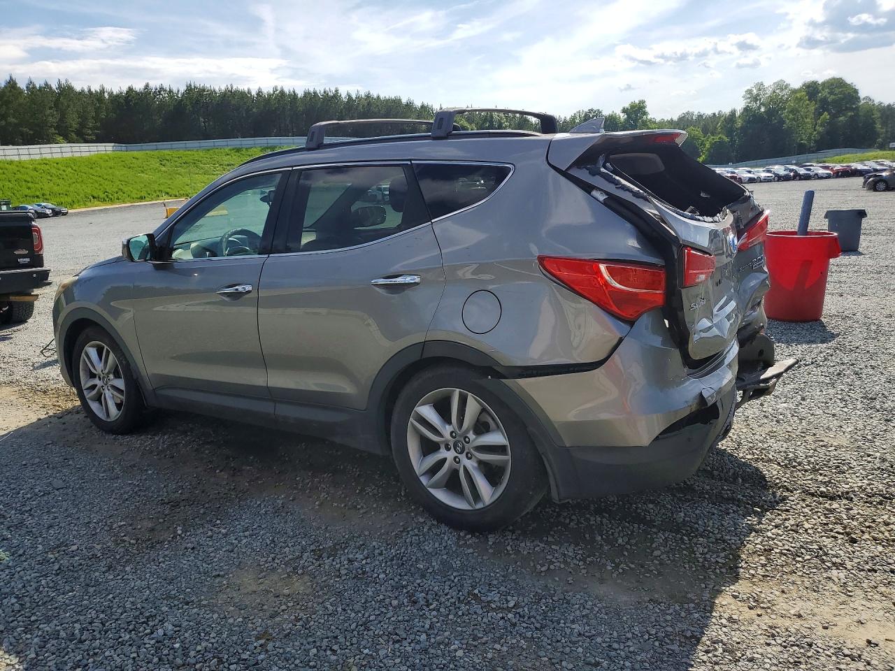 2015 Hyundai Santa Fe Sport 2.0t Gray vin: 5XYZW4LA5FG302288