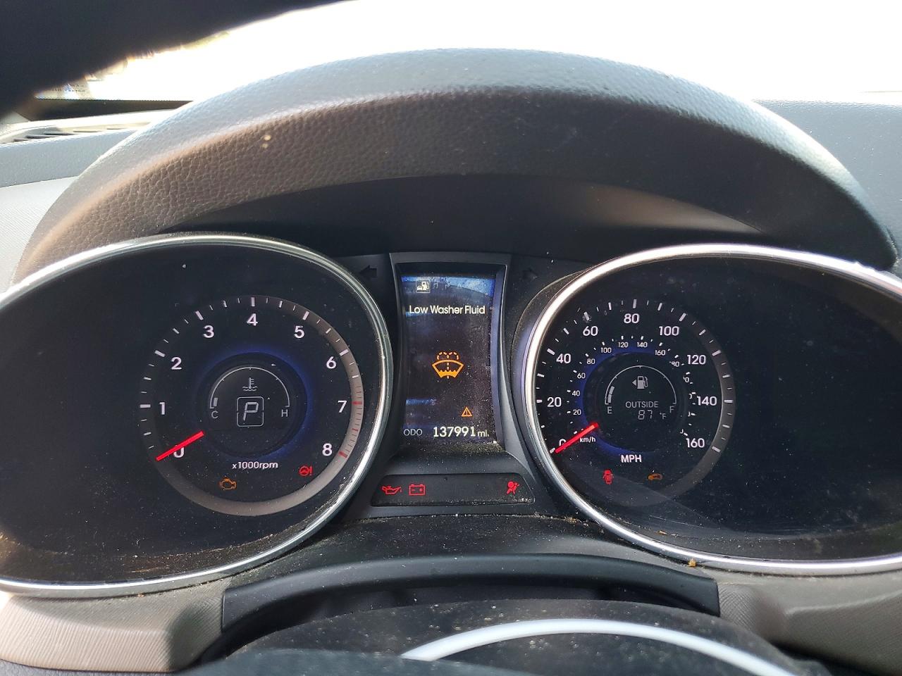 2015 Hyundai Santa Fe Sport 2.0t Белый vin: 5XYZW4LA6FG248743