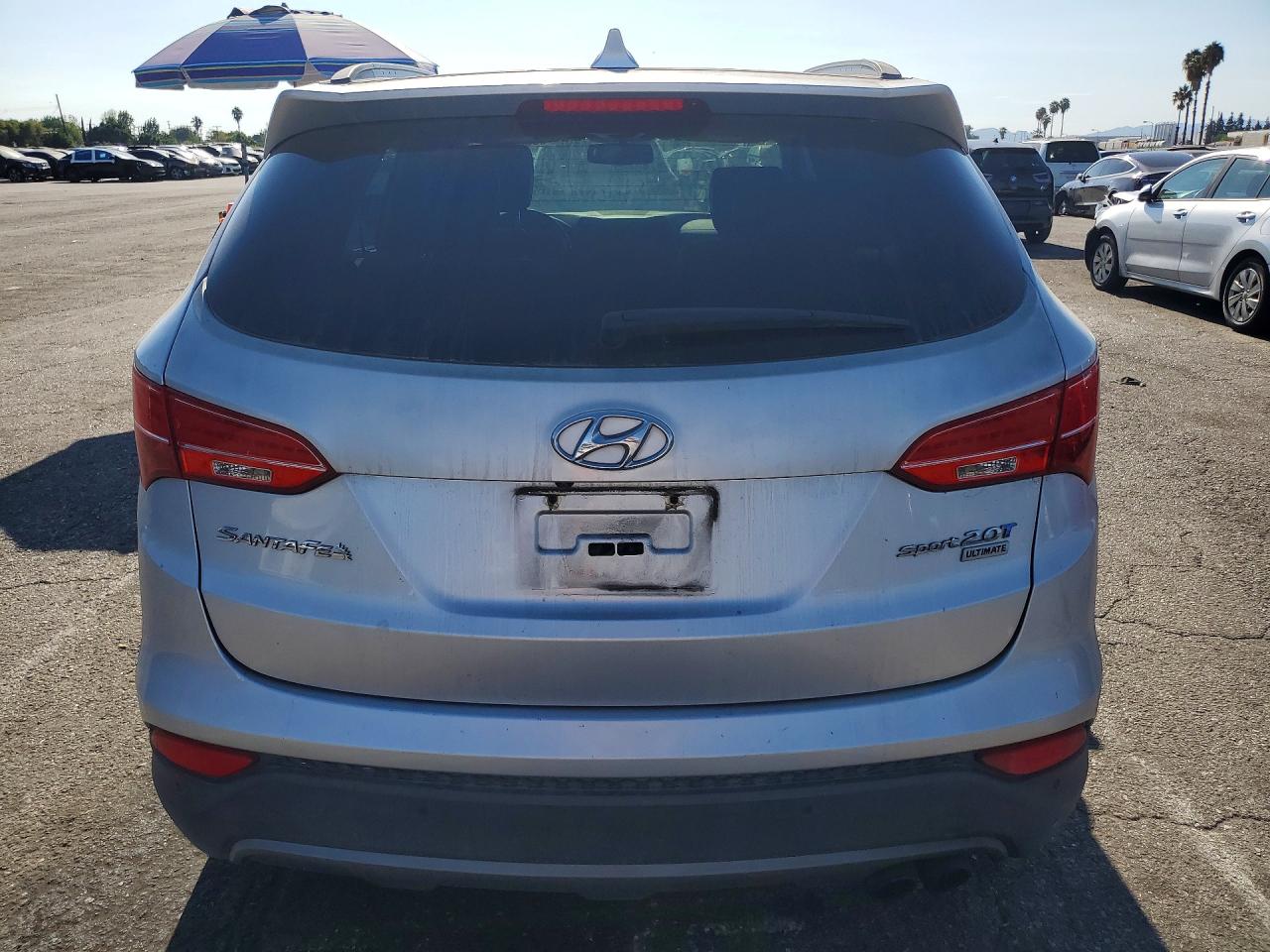 2015 Hyundai Santa Fe Sport 2.0t Silver vin: 5XYZW4LA6FG249990