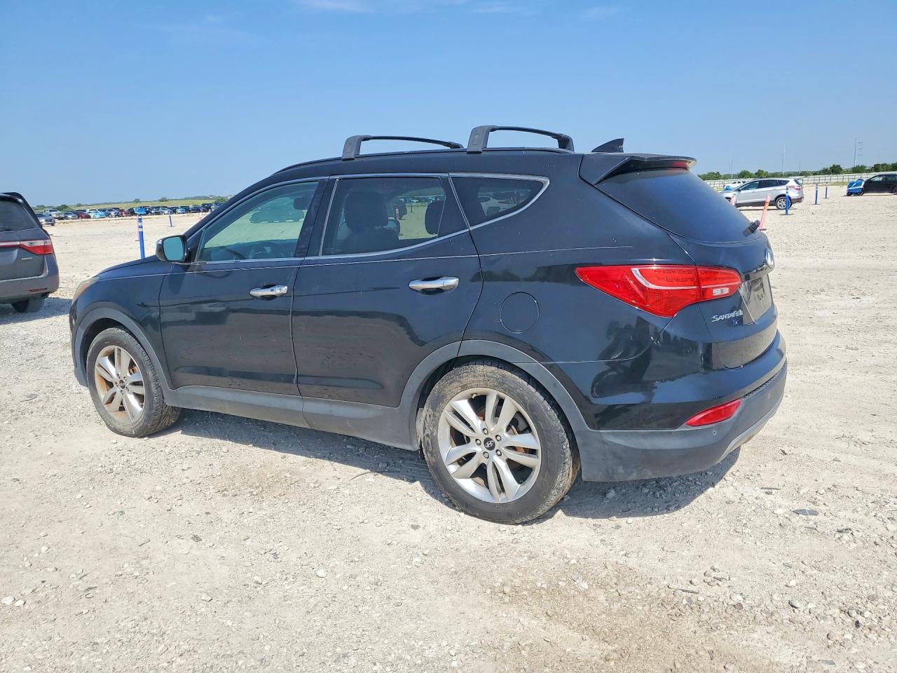 2015 Hyundai Santa Fe Sport 2.0t Черный vin: 5XYZW4LA6FG291592