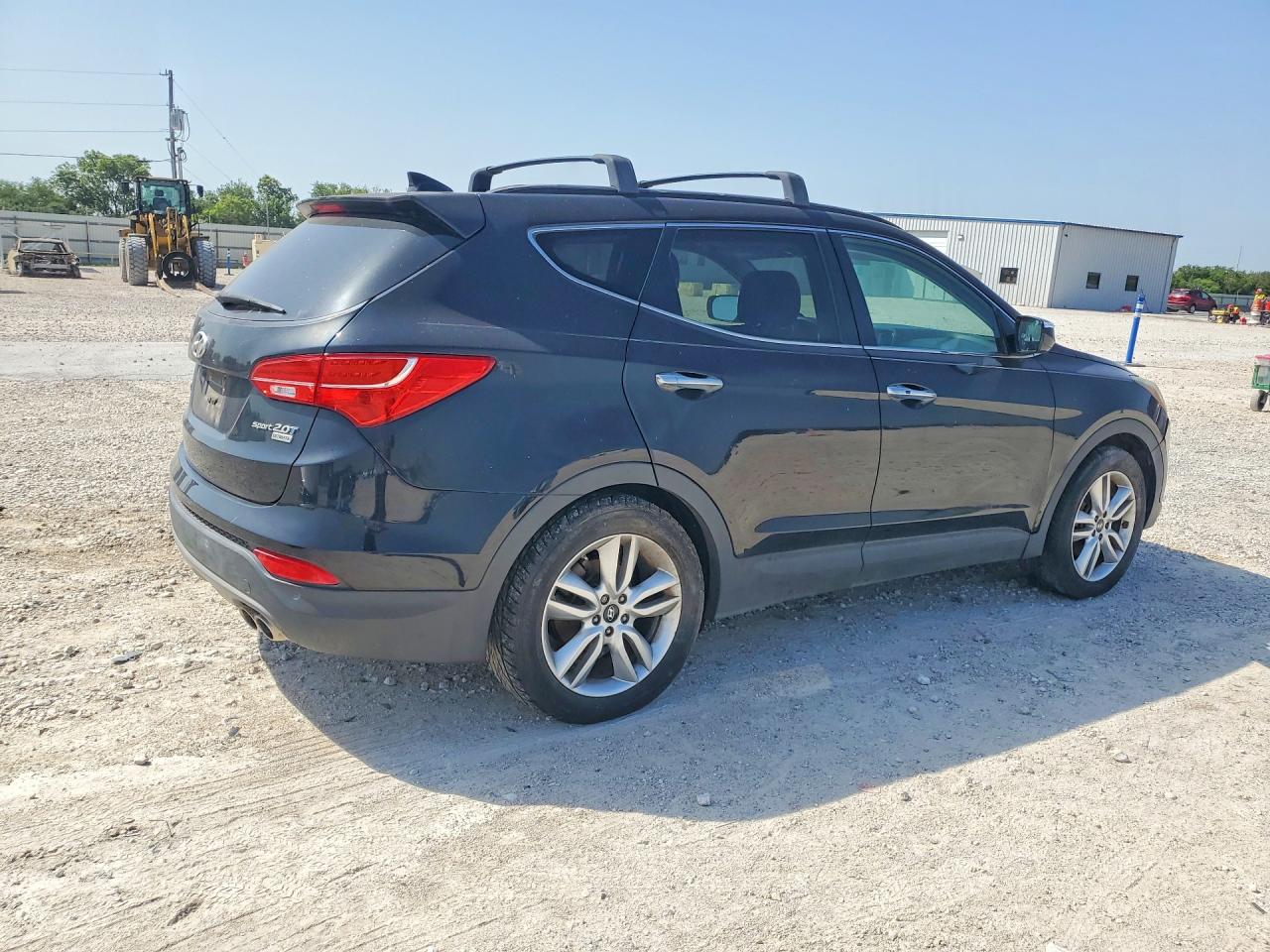2015 Hyundai Santa Fe Sport 2.0t Черный vin: 5XYZW4LA6FG291592