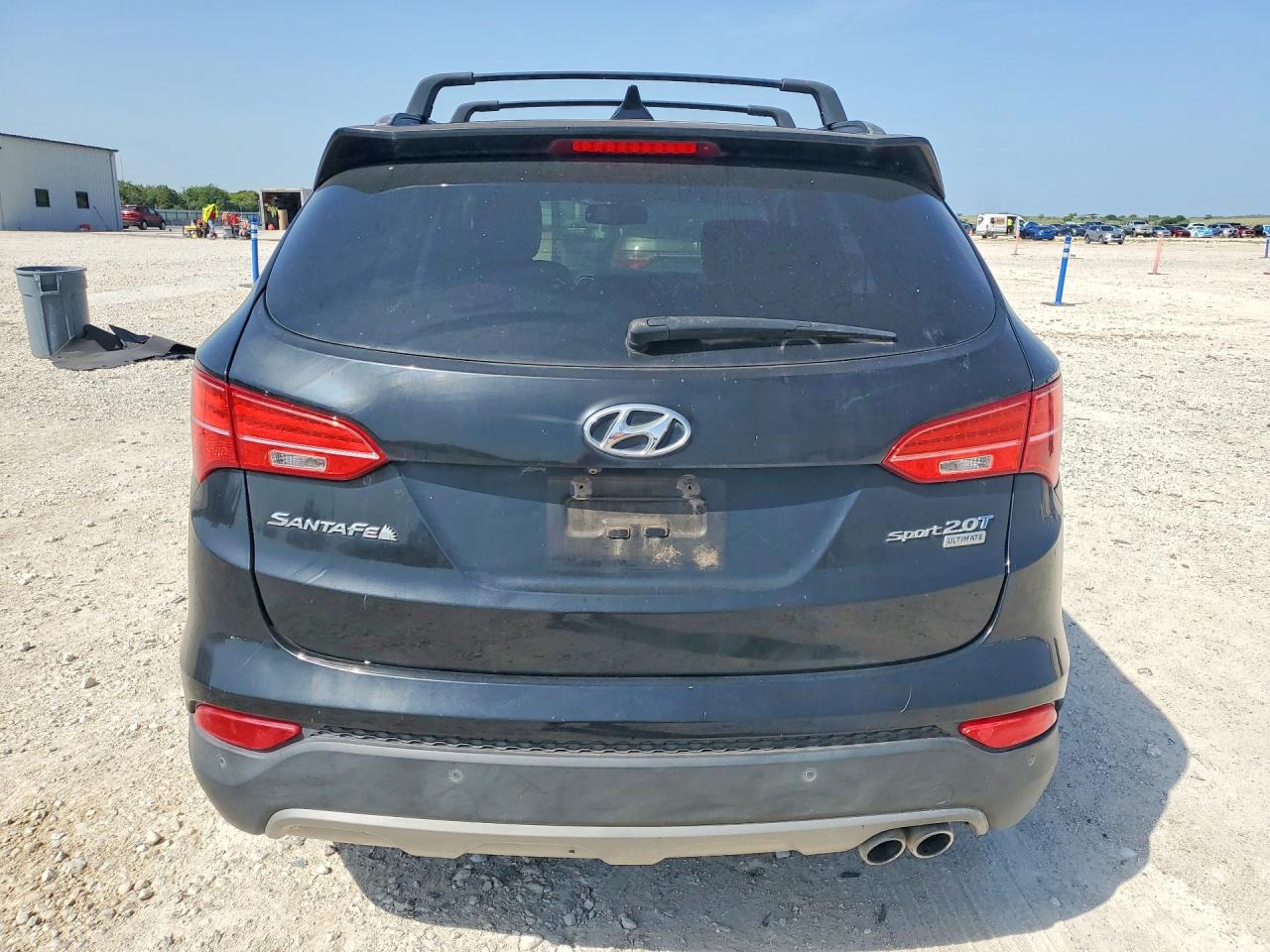 2015 Hyundai Santa Fe Sport 2.0t Черный vin: 5XYZW4LA6FG291592