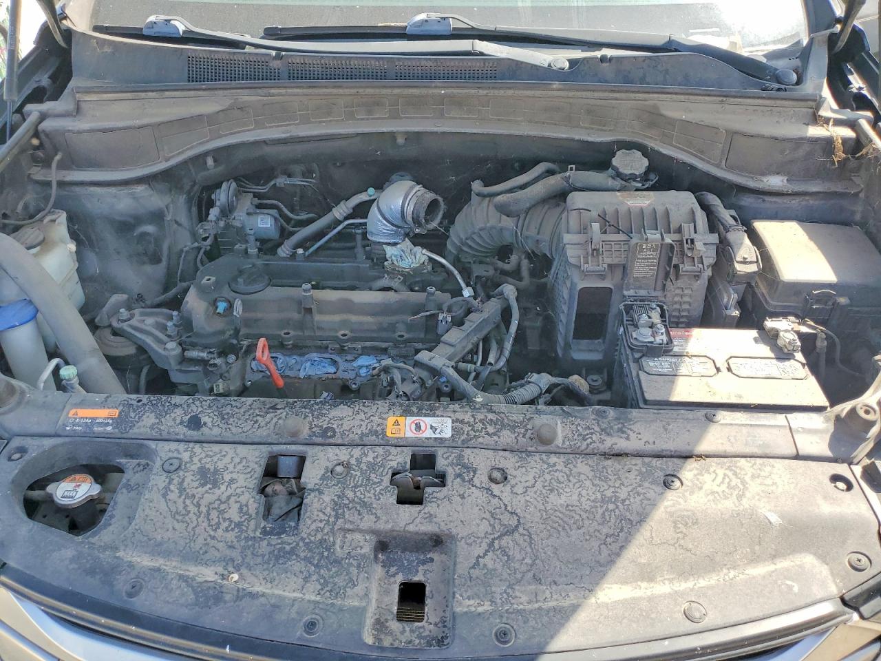 2015 Hyundai Santa Fe Sport 2.0t Черный vin: 5XYZW4LA6FG291592