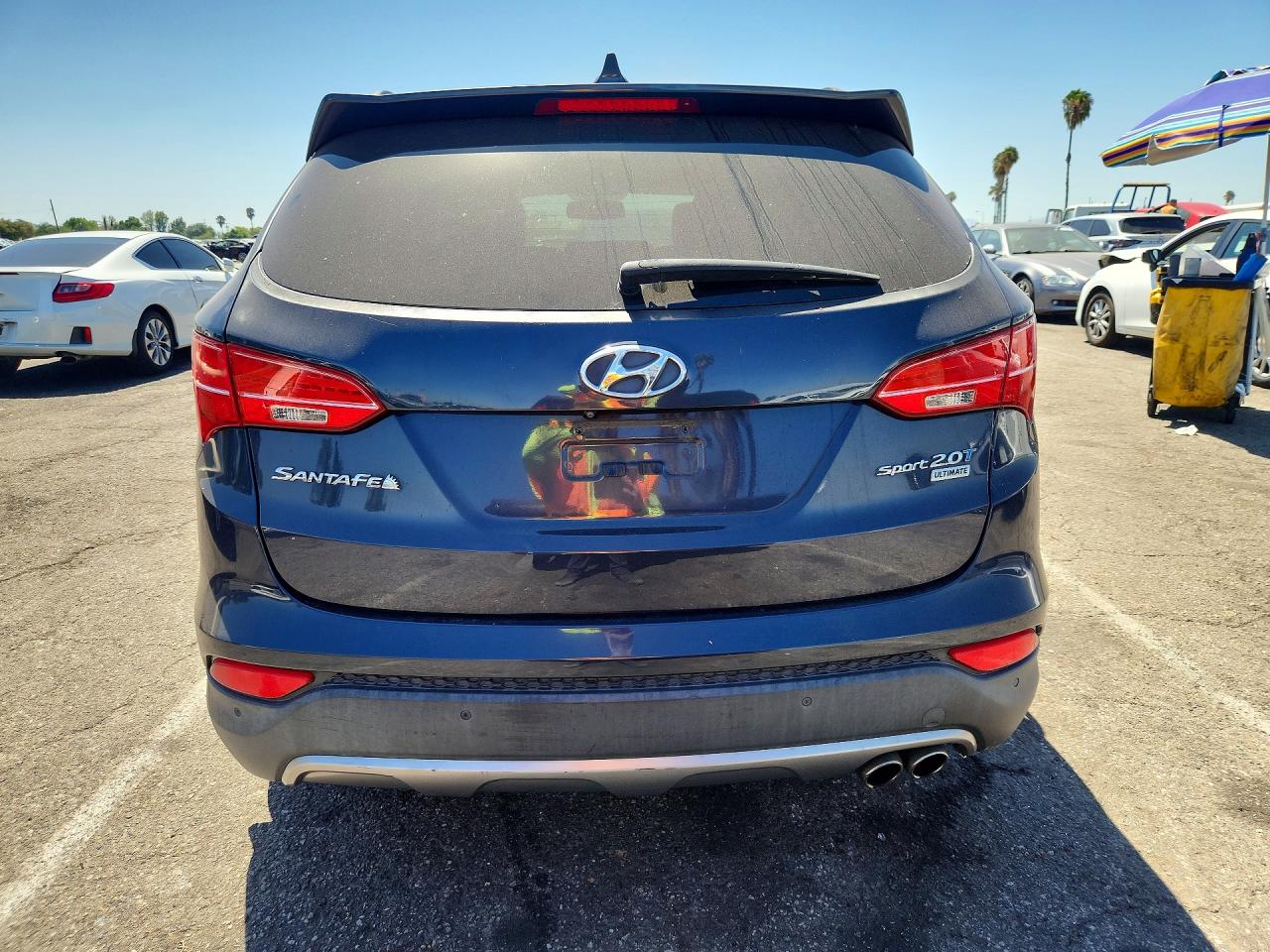 2015 Hyundai Santa Fe Sport 2.0t Blue vin: 5XYZW4LA7FG235869