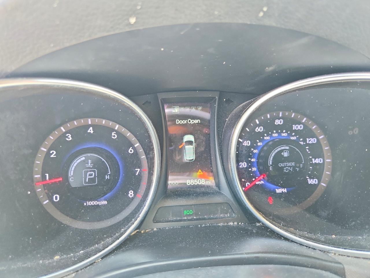 2015 Hyundai Santa Fe Sport 2.0t Blue vin: 5XYZW4LA7FG235869
