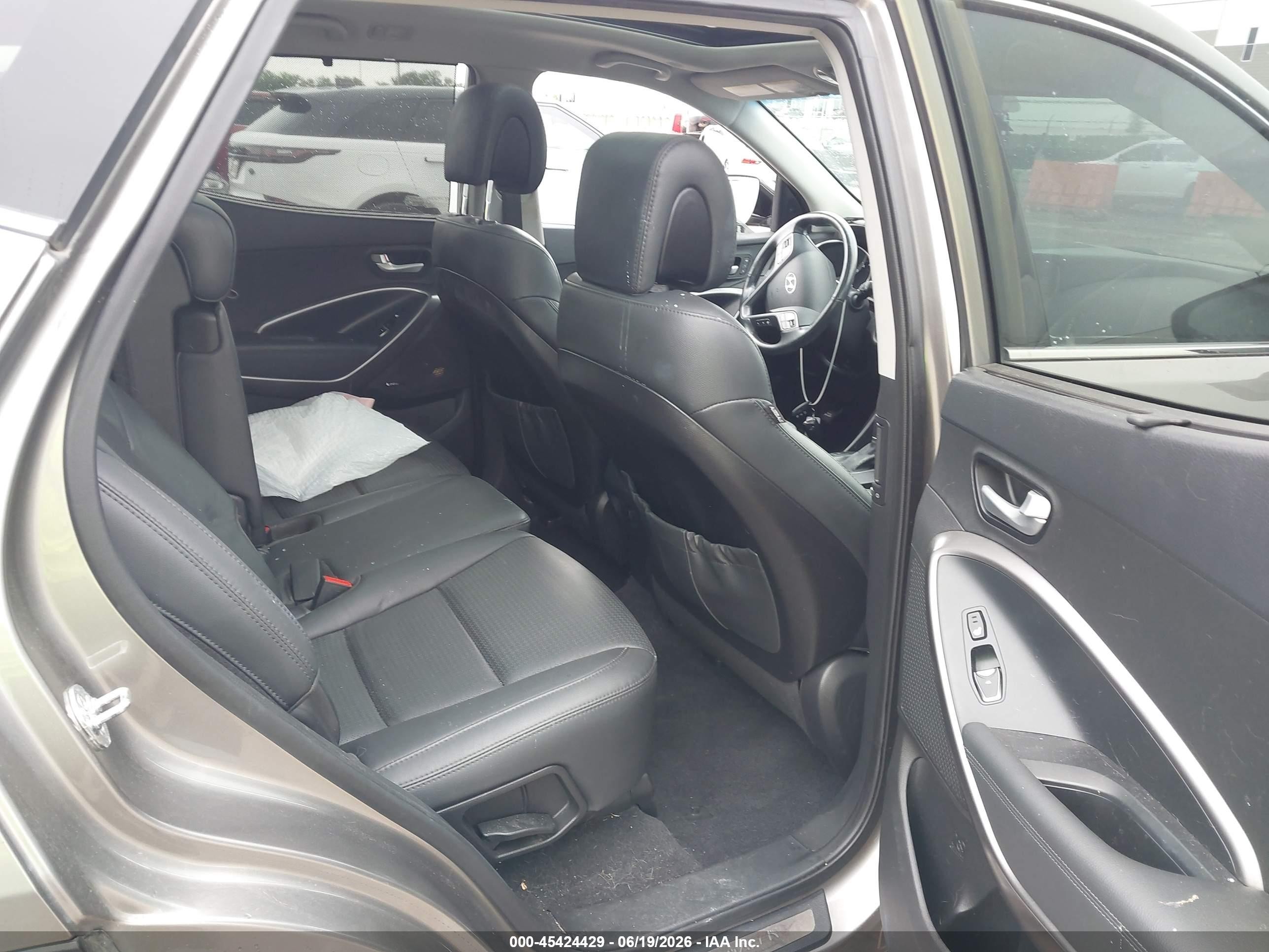 2015 Hyundai Santa Fe Sport 2.0l Turbo Silver vin: 5XYZW4LA7FG238187