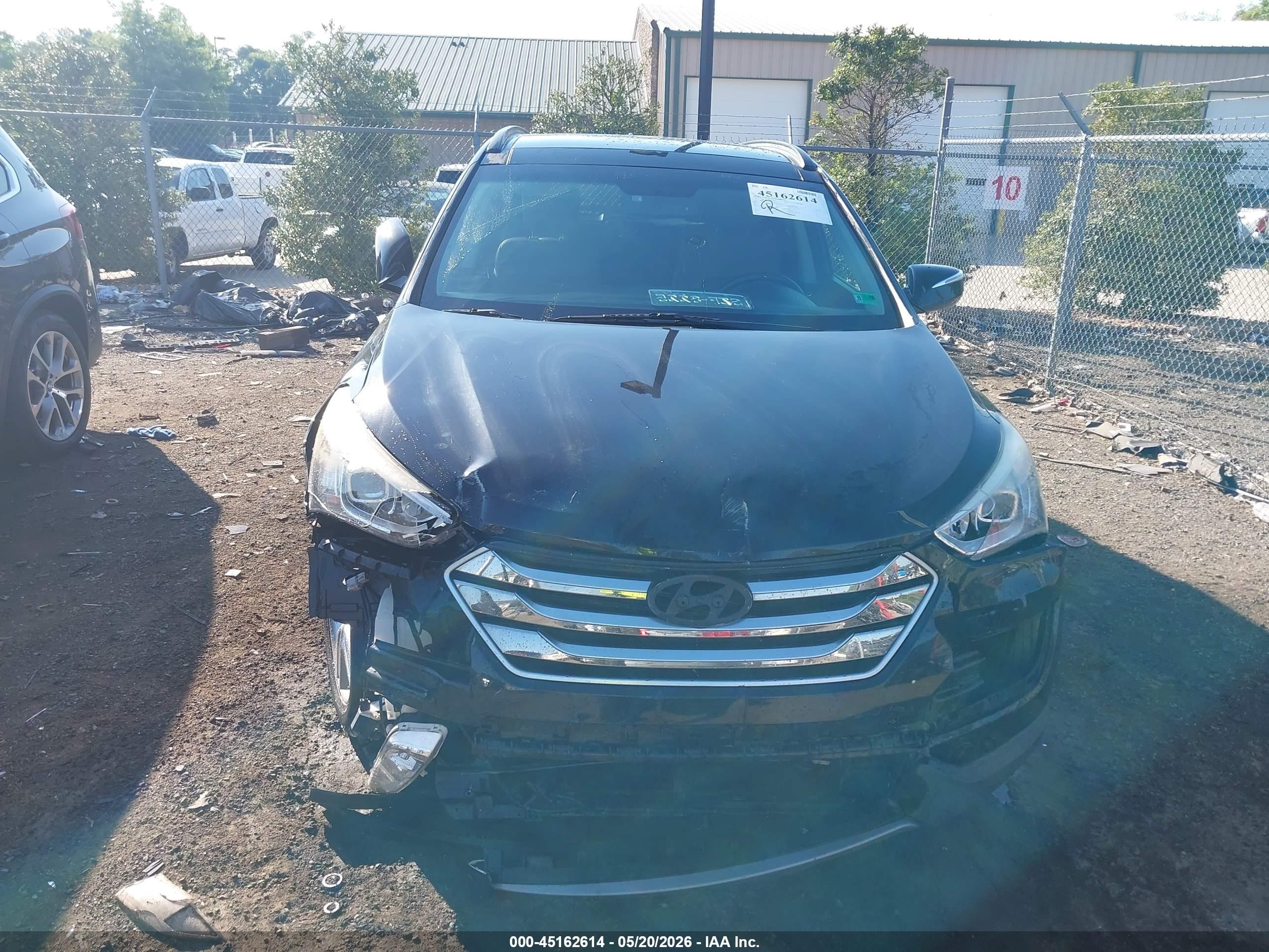 2015 Hyundai Santa Fe Sport 2.0l Turbo Black vin: 5XYZW4LA7FG264630