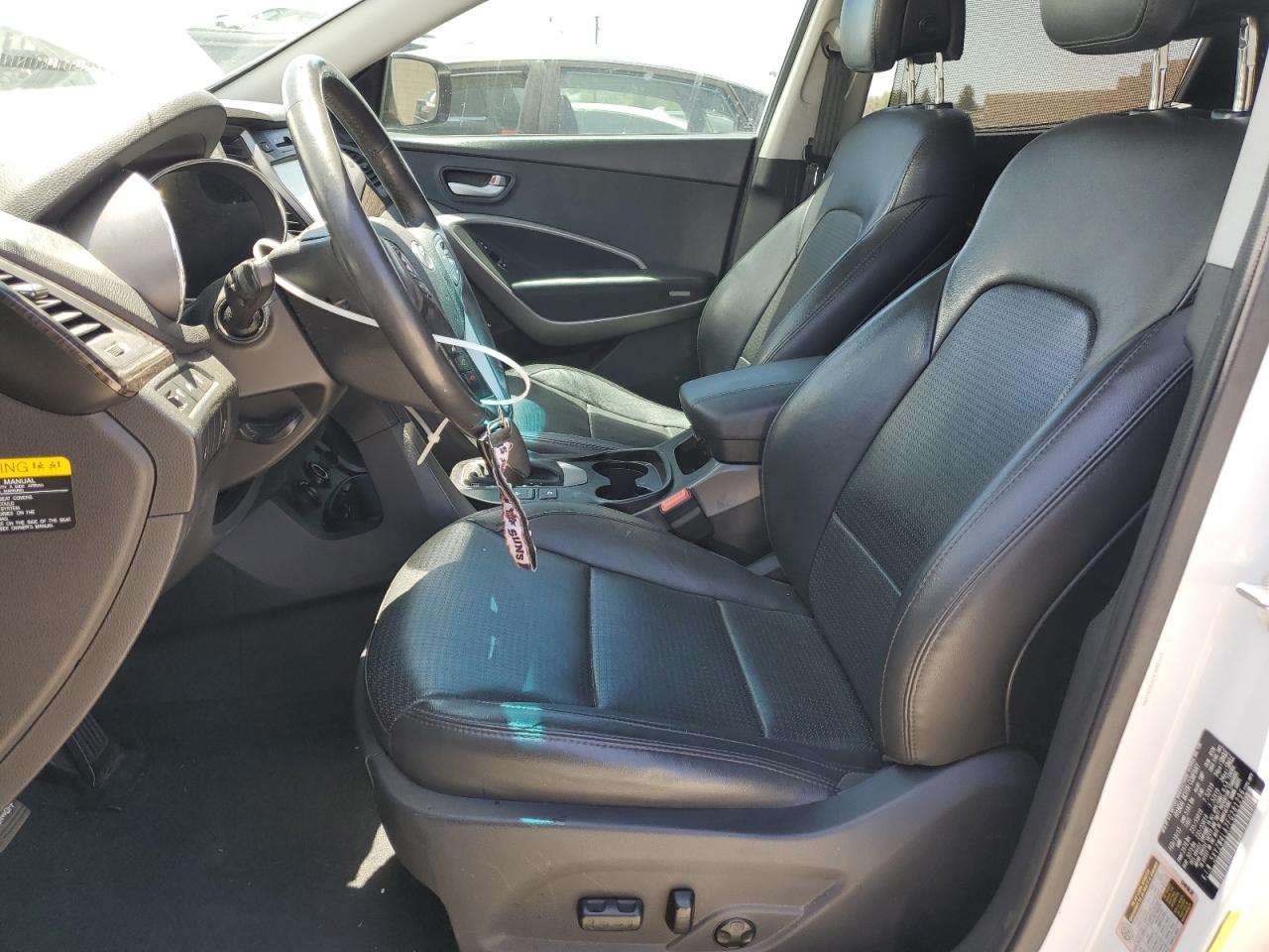 2015 Hyundai Santa Fe Sport White vin: 5XYZW4LA7FG281296