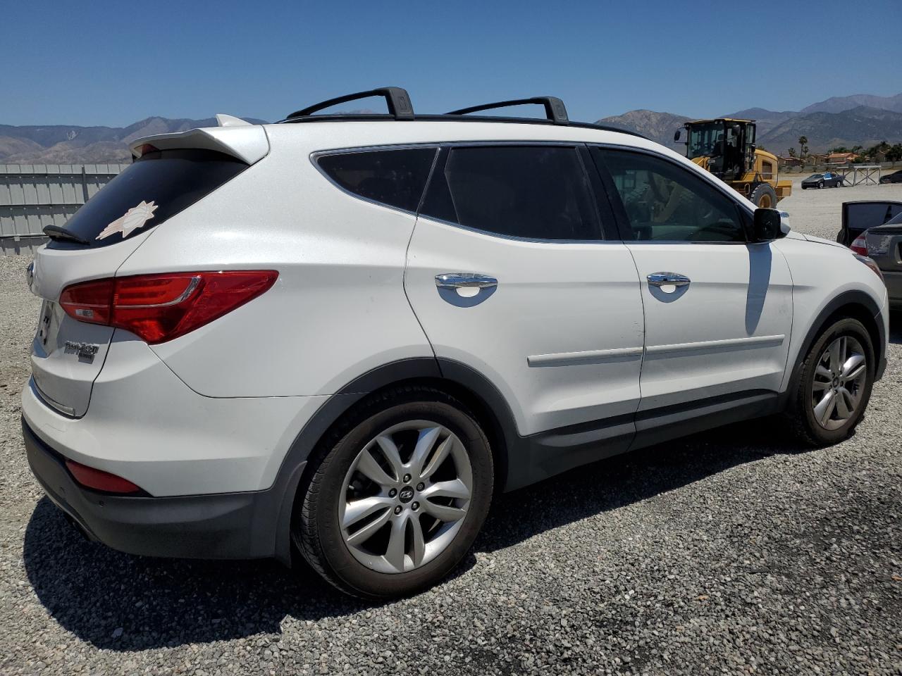 2015 Hyundai Santa Fe Sport White vin: 5XYZW4LA7FG281296