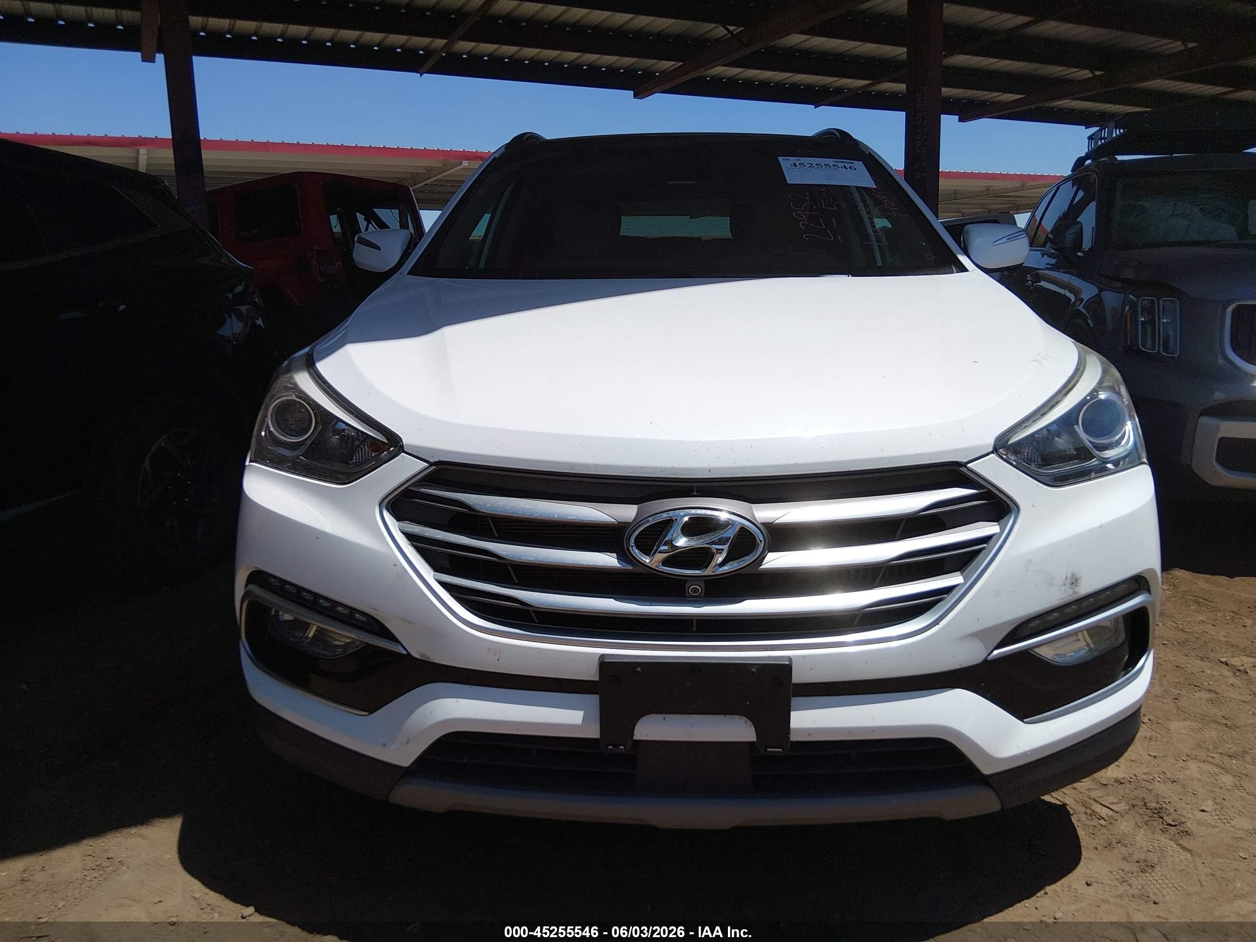 2018 Hyundai Santa Fe Sport 2.0t Ultimate Белый vin: 5XYZW4LA7JG566315