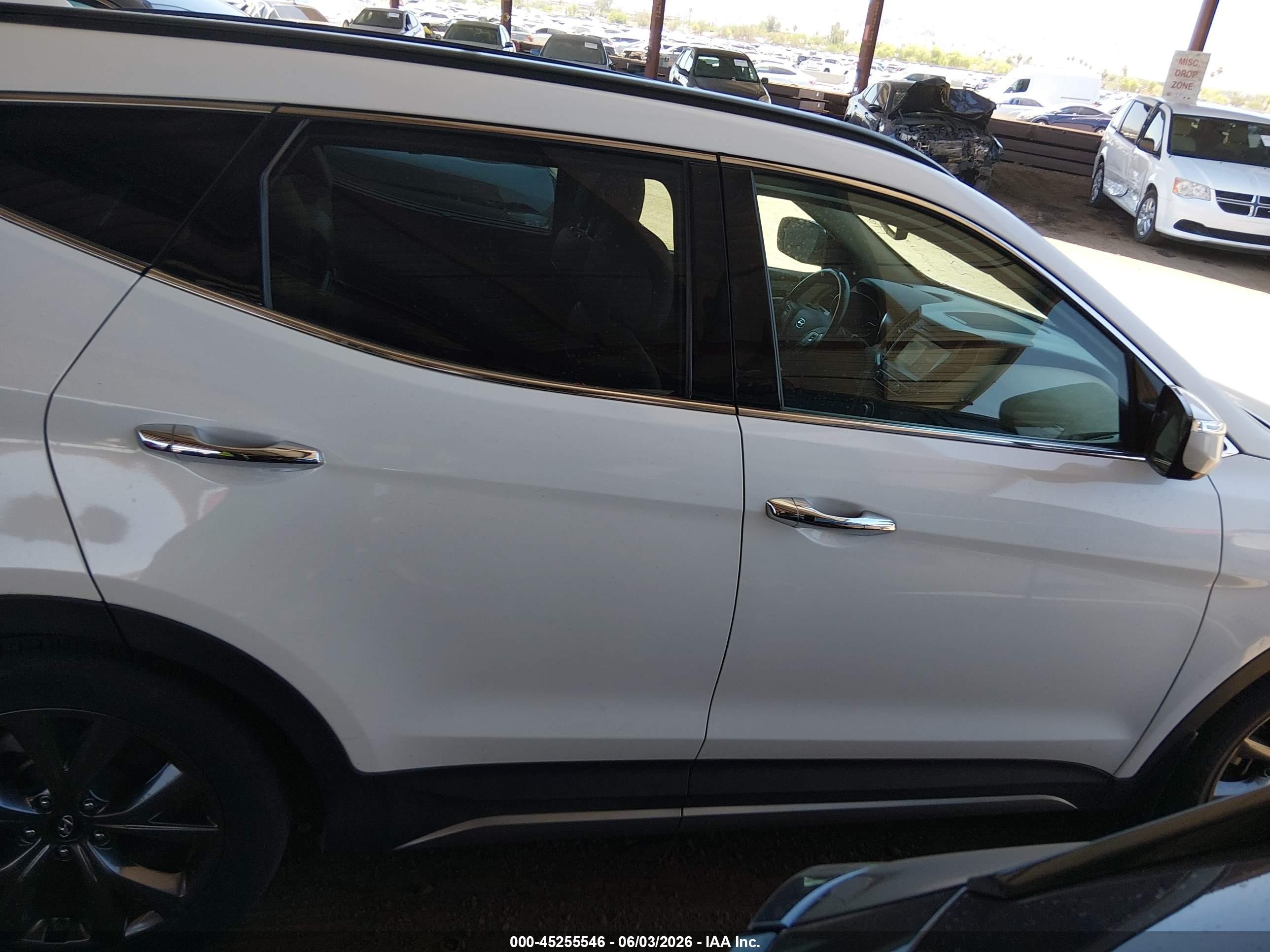 2018 Hyundai Santa Fe Sport 2.0t Ultimate Белый vin: 5XYZW4LA7JG566315