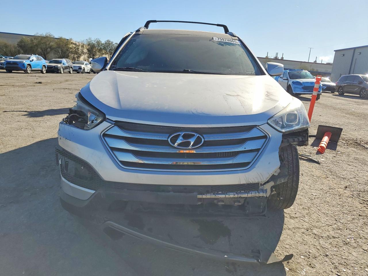 2015 Hyundai Santa Fe Sport Серебряный vin: 5XYZW4LA8FG289276