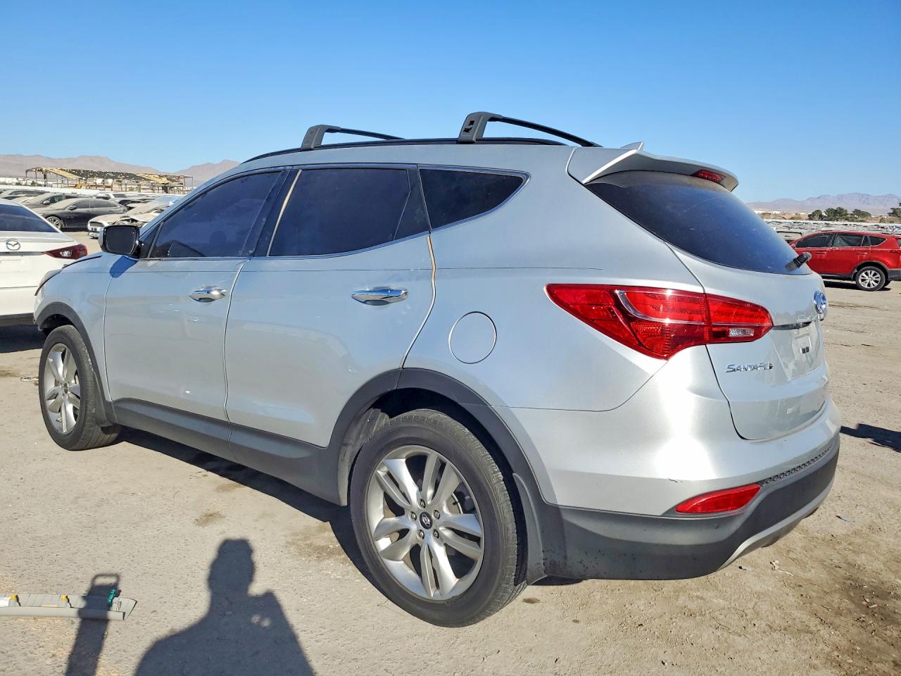 2015 Hyundai Santa Fe Sport Серебряный vin: 5XYZW4LA8FG289276
