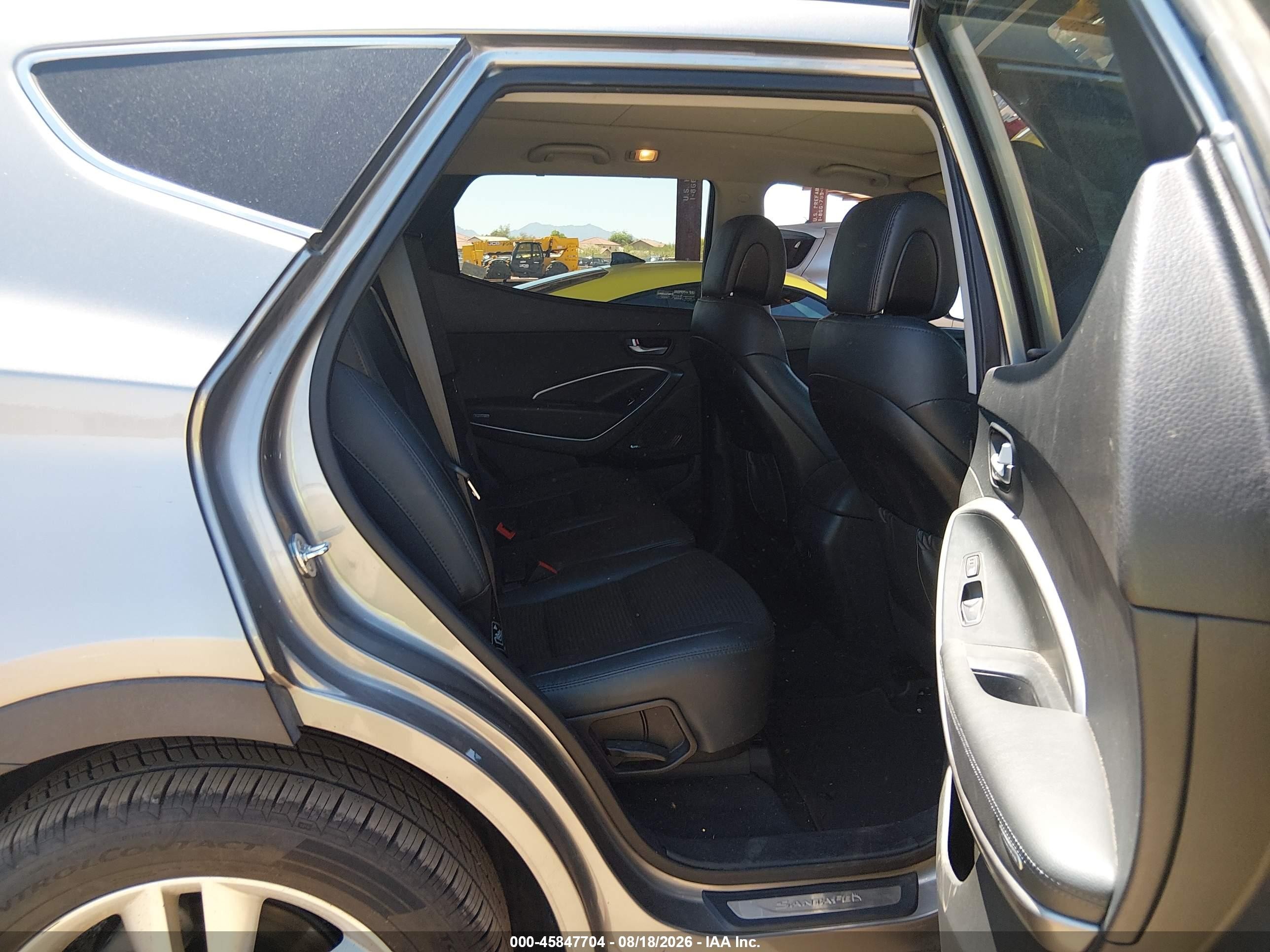 2015 Hyundai Santa Fe Sport 2.0l Turbo Gray vin: 5XYZW4LA9FG239437