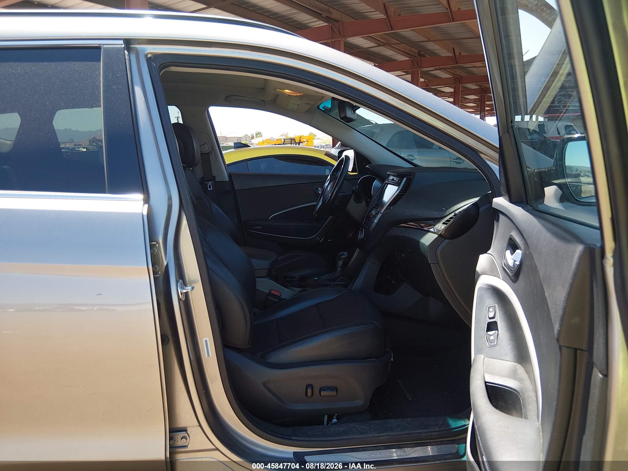 2015 Hyundai Santa Fe Sport 2.0l Turbo Gray vin: 5XYZW4LA9FG239437