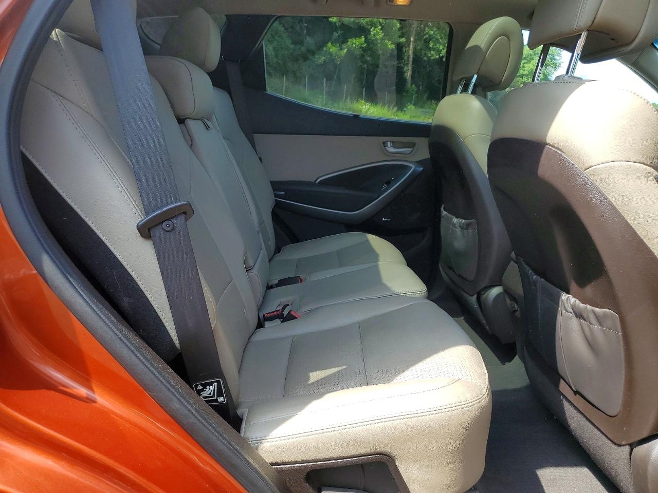 2015 Hyundai Santa Fe Sport 2.0t Orange vin: 5XYZW4LAXFG251404