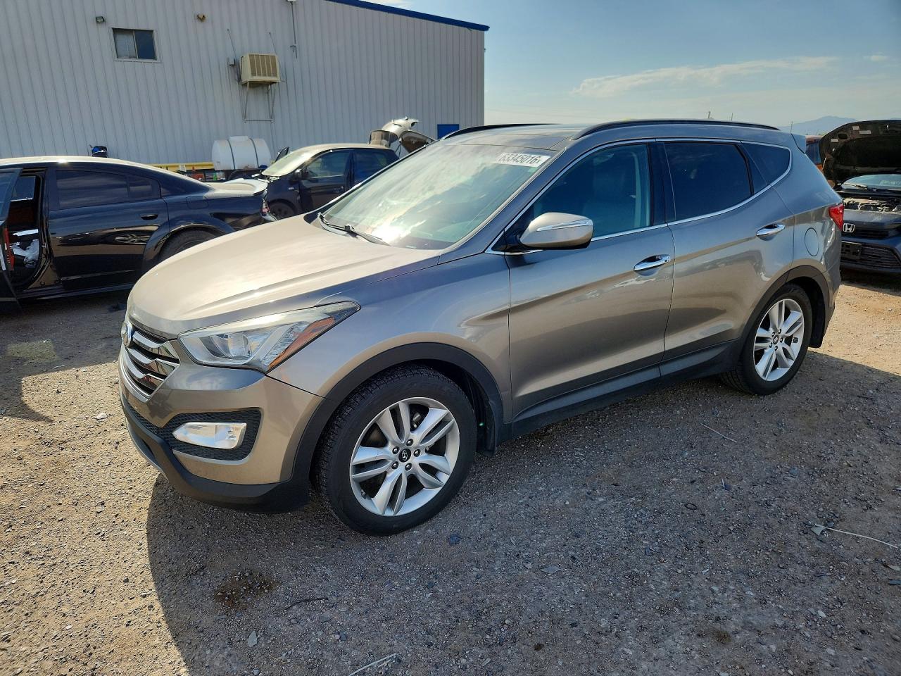 2015 Hyundai Santa Fe Sport 2.0t Silver vin: 5XYZW4LAXFG289540