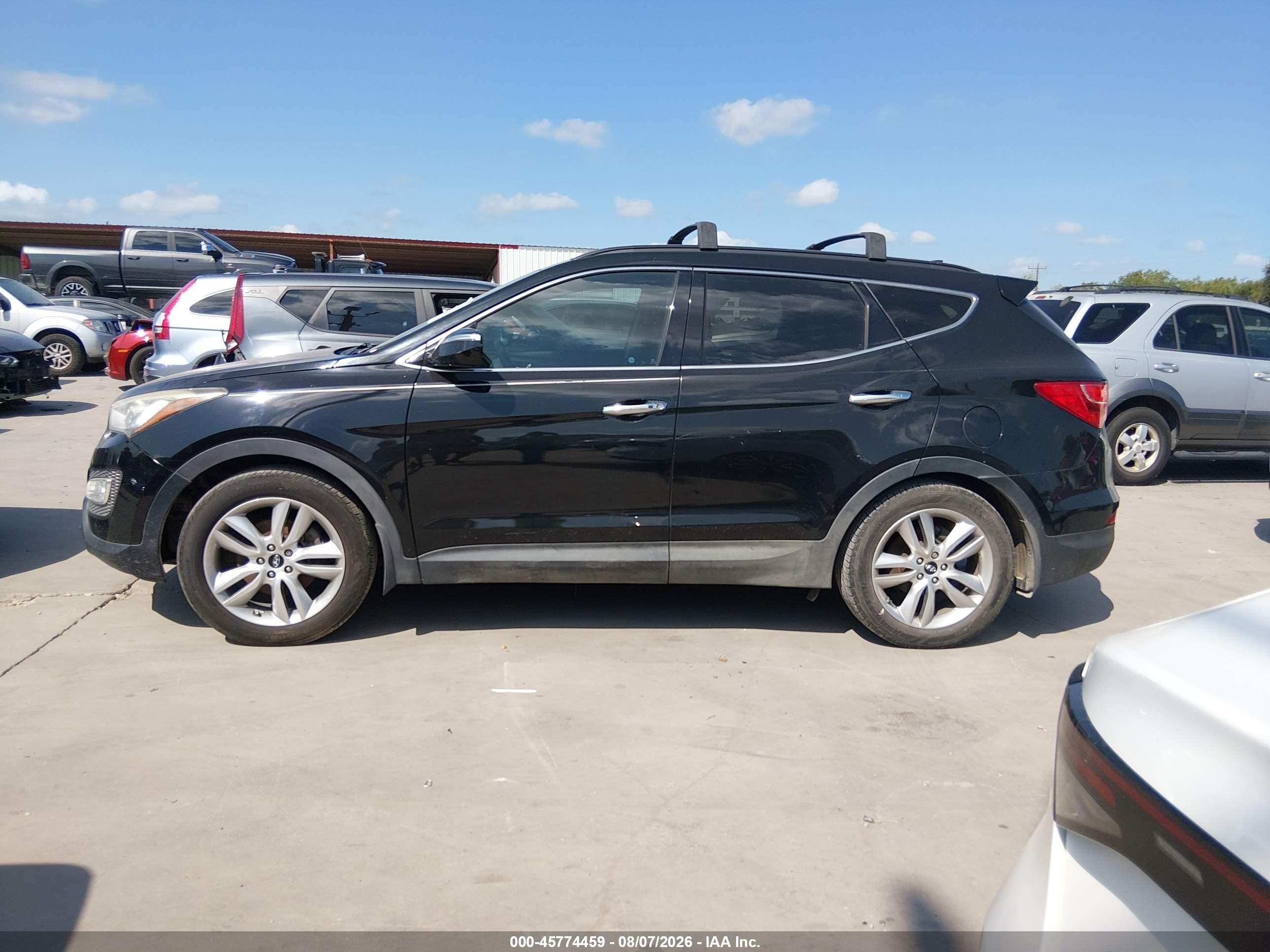 2015 Hyundai Santa Fe Sport 2.0l Turbo Black vin: 5XYZW4LAXFG295841