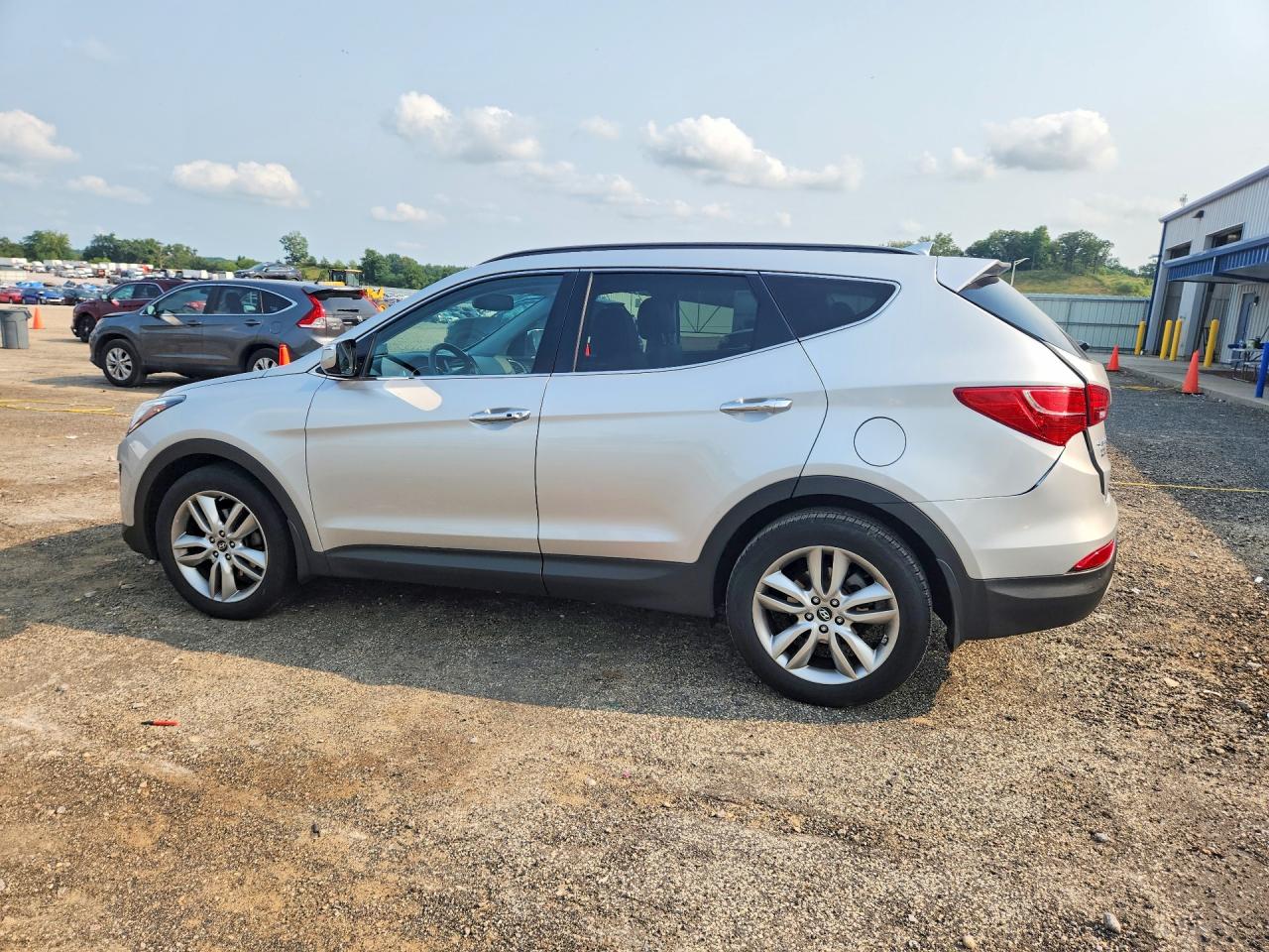 2014 Hyundai Santa Fe Sport 2.0t Silver vin: 5XYZWDLA0EG224369