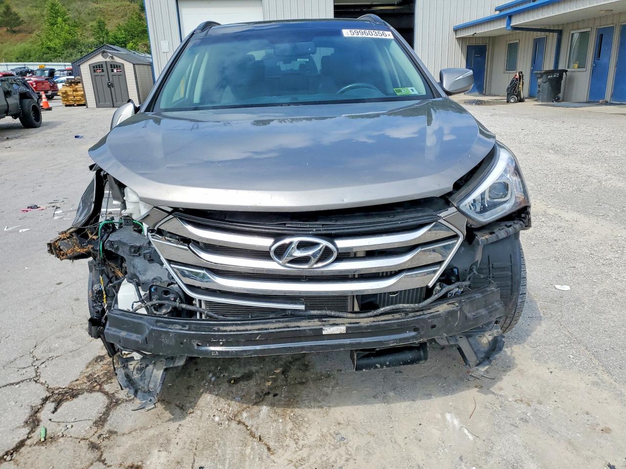 2015 Hyundai Santa Fe Sport 2.0t Gray vin: 5XYZWDLA0FG255462