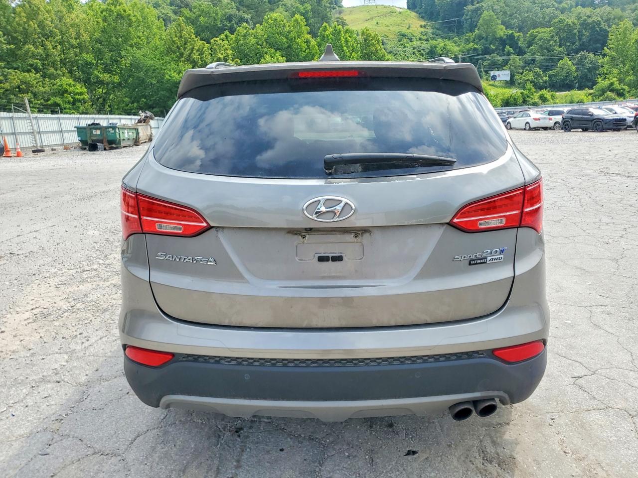 2015 Hyundai Santa Fe Sport 2.0t Gray vin: 5XYZWDLA0FG255462