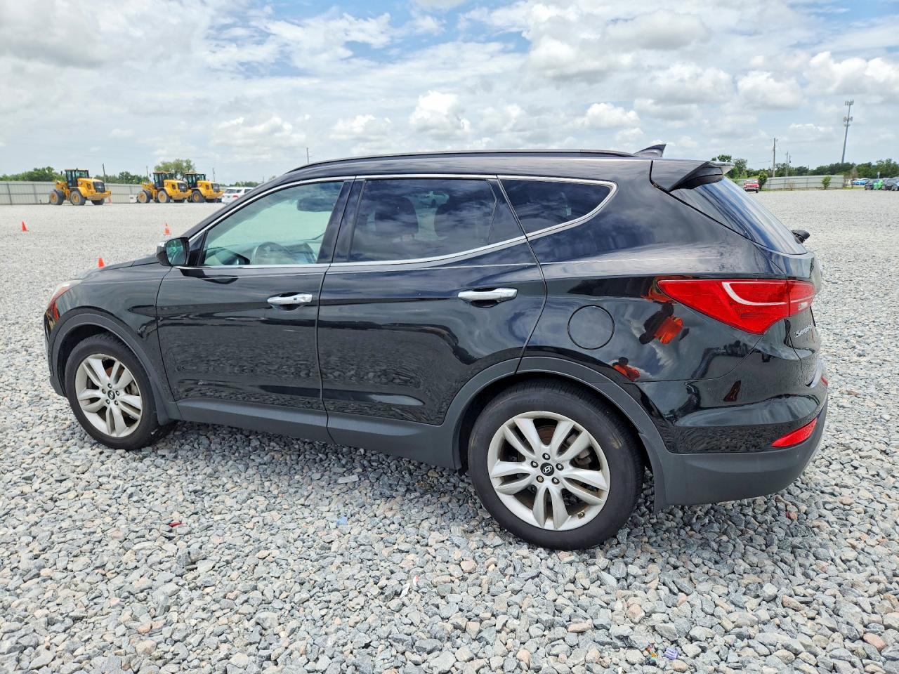 2015 Hyundai Santa Fe Sport 2.0t Черный vin: 5XYZWDLA0FG263464