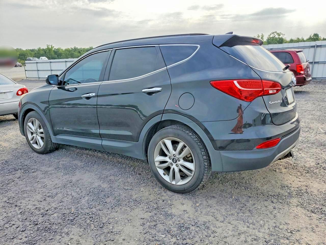 2016 Hyundai Santa Fe Sport 2.0t Черный vin: 5XYZWDLA0GG362853