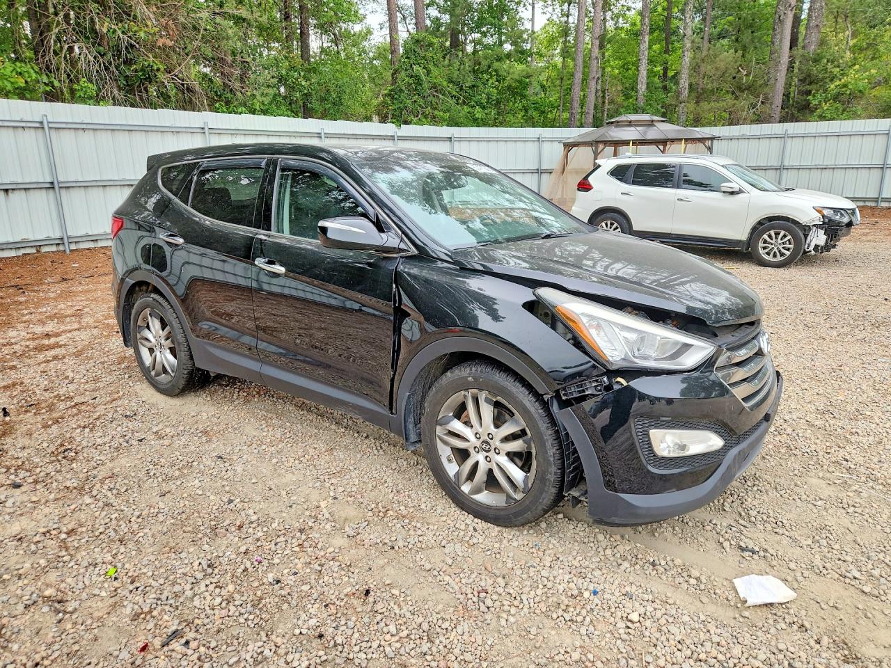 2013 Hyundai Santa Fe Sport 2.0t Black vin: 5XYZWDLA1DG027063