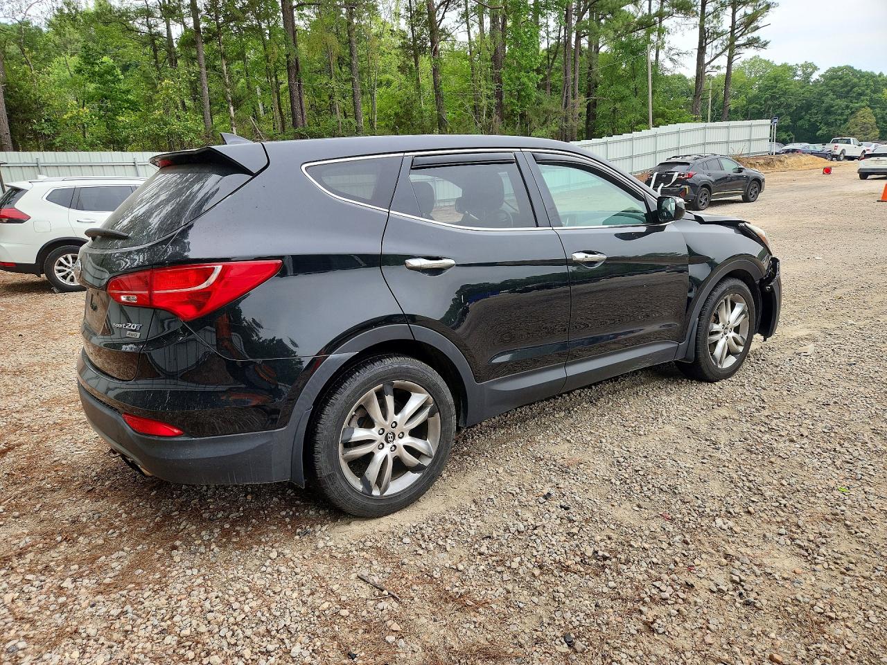 2013 Hyundai Santa Fe Sport 2.0t Black vin: 5XYZWDLA1DG027063