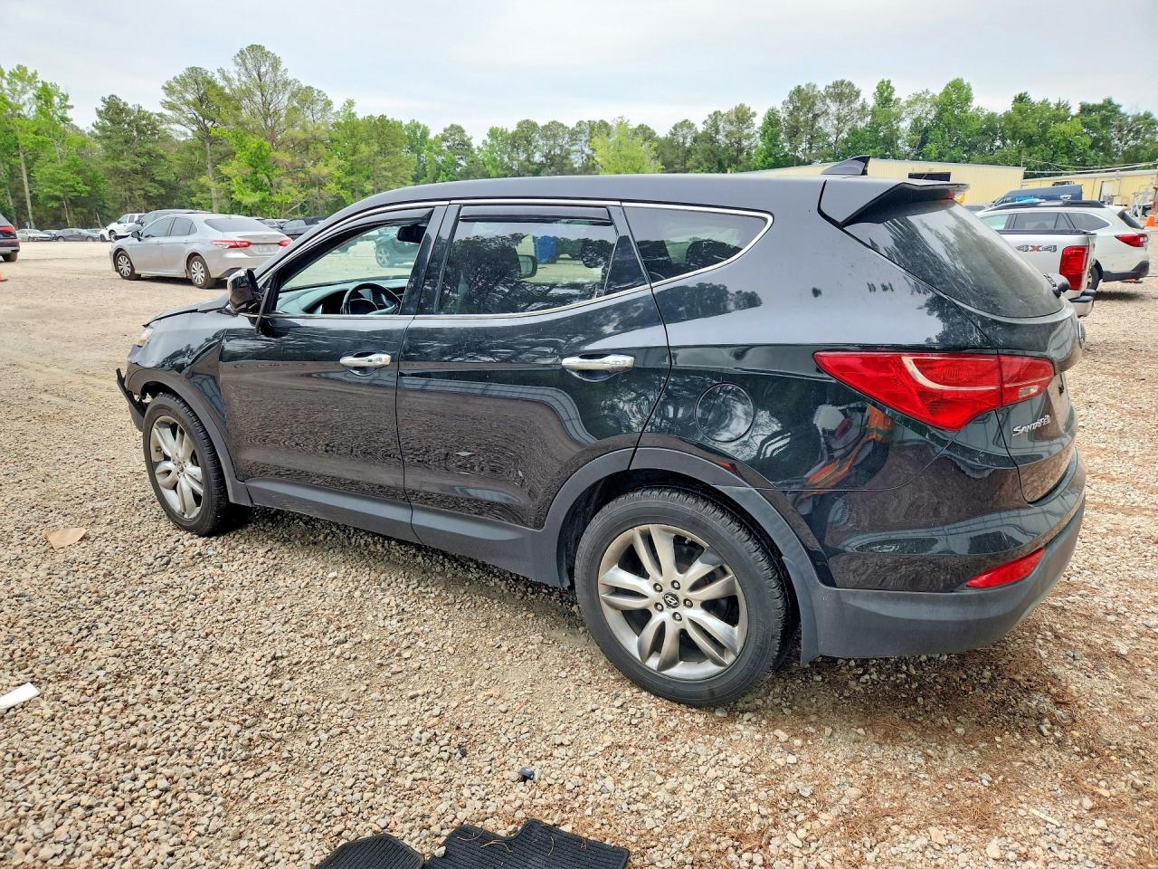 2013 Hyundai Santa Fe Sport 2.0t Black vin: 5XYZWDLA1DG027063