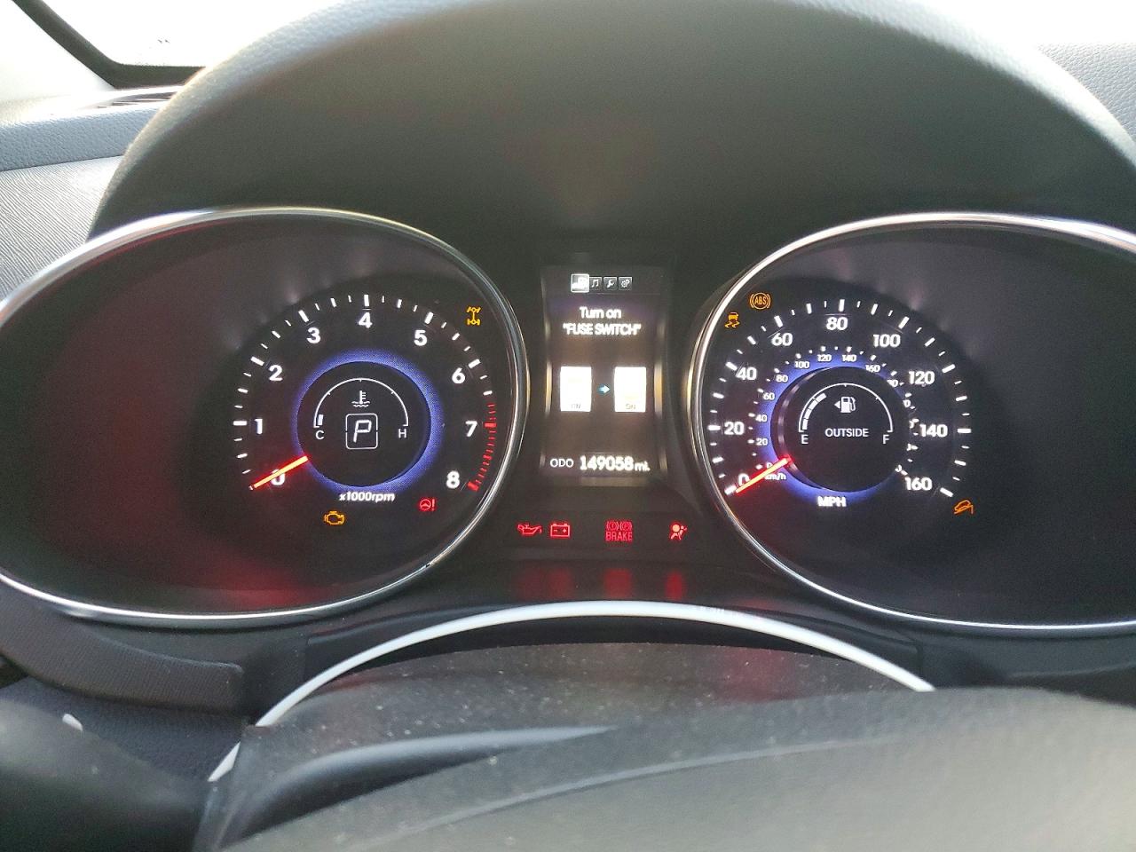 2013 Hyundai Santa Fe Sport 2.0t Black vin: 5XYZWDLA1DG027063