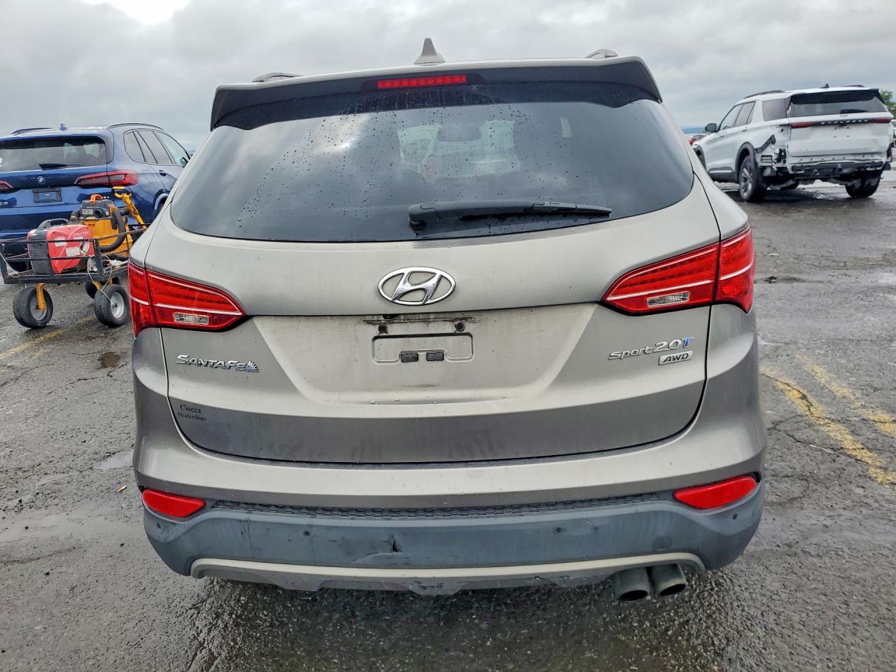 2014 Hyundai Santa Fe Sport 2.0t Gray vin: 5XYZWDLA1EG135071