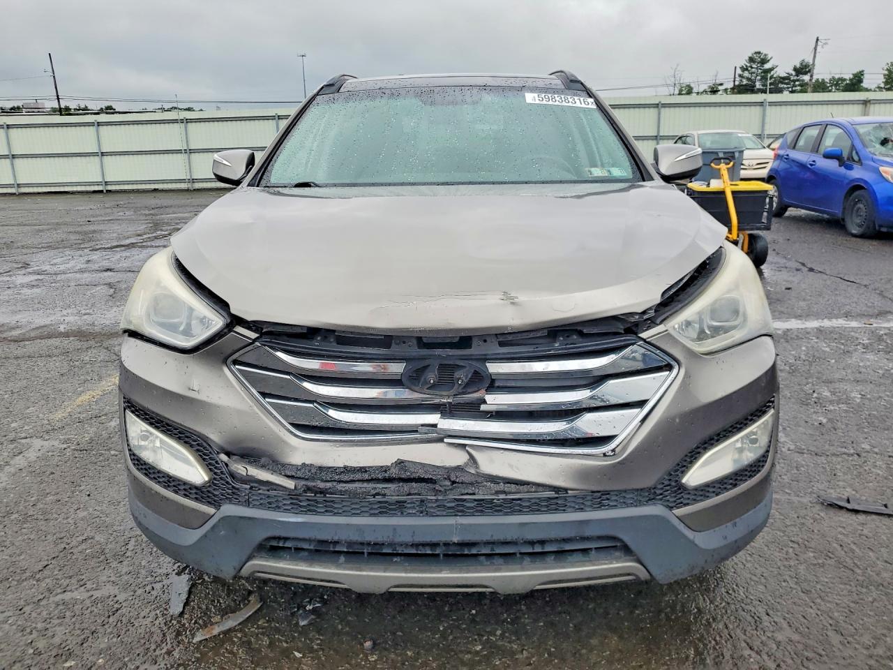 2014 Hyundai Santa Fe Sport 2.0t Gray vin: 5XYZWDLA1EG135071