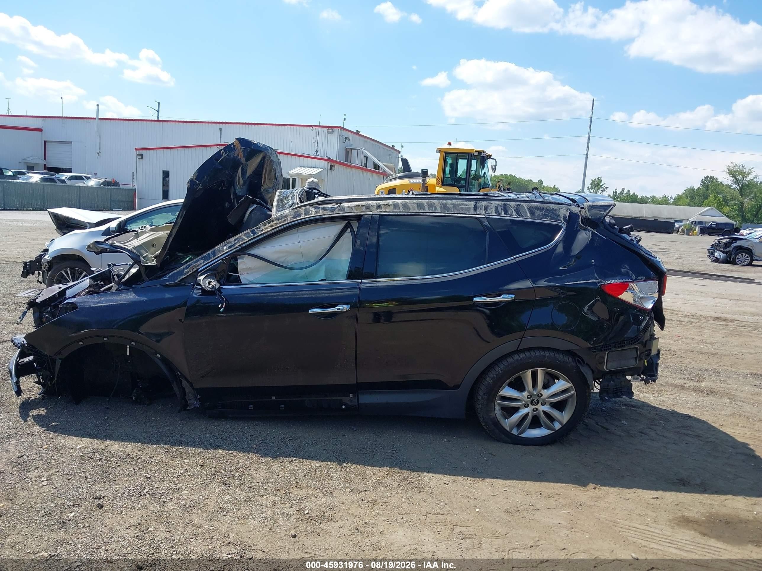 2014 Hyundai Santa Fe Sport 2.0l Turbo Black vin: 5XYZWDLA1EG155904