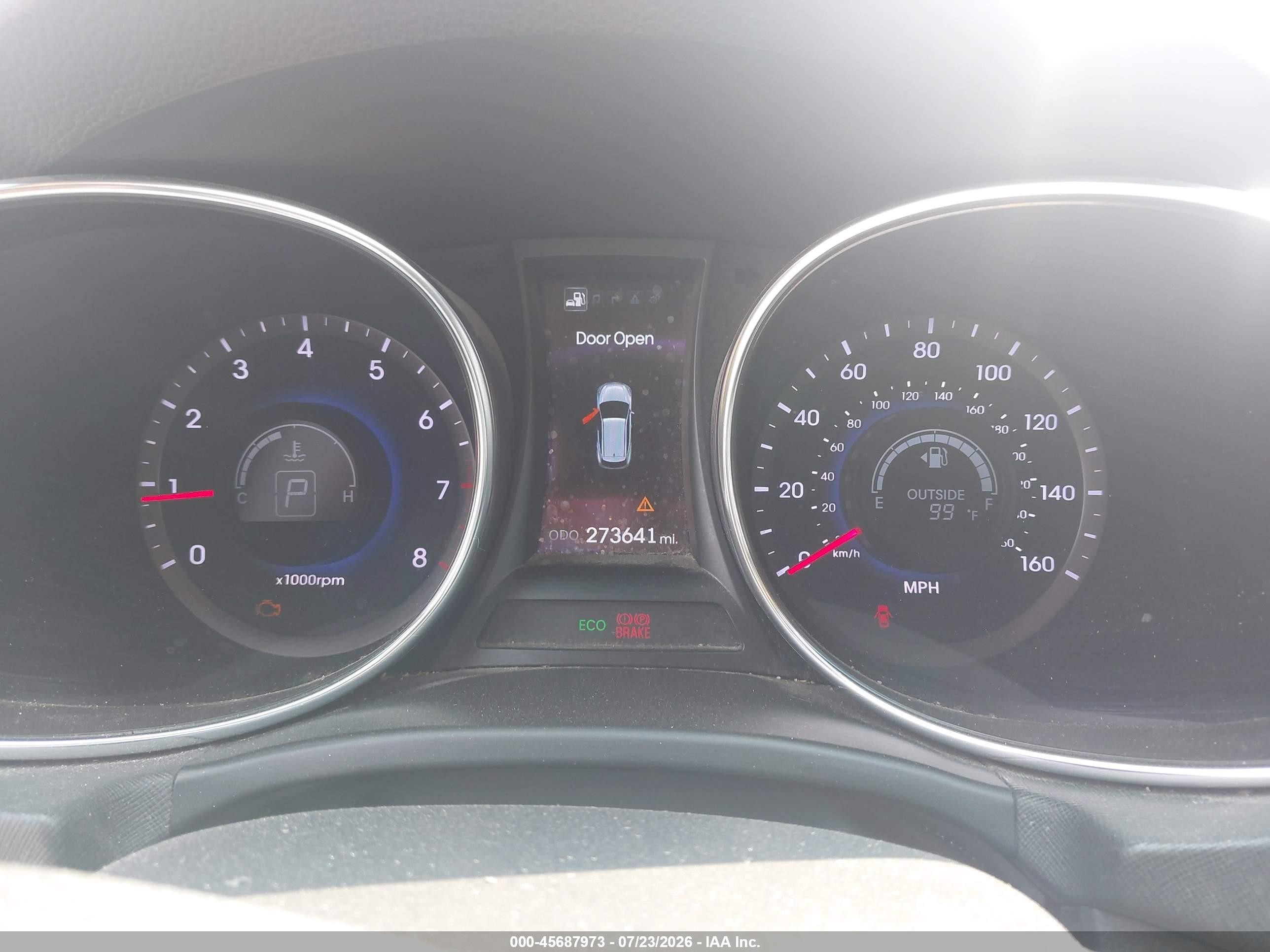 2013 Hyundai Santa Fe Sport 2.0t Black vin: 5XYZWDLA2DG005251