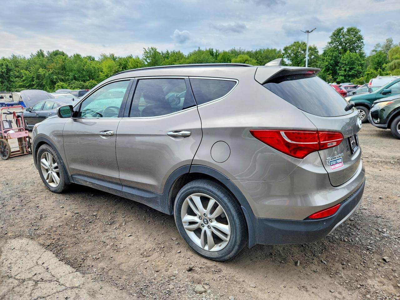 2014 Hyundai Santa Fe Sport 2.0t Gray vin: 5XYZWDLA2EG219187