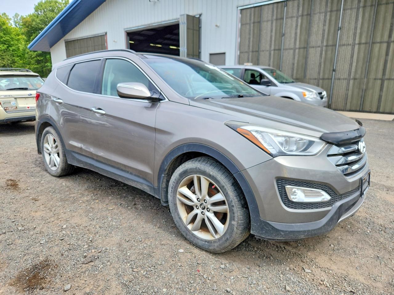 2014 Hyundai Santa Fe Sport 2.0t Gray vin: 5XYZWDLA2EG219187