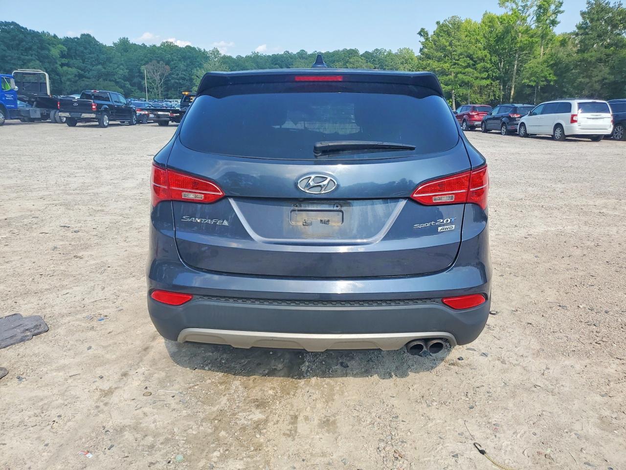 2013 Hyundai Santa Fe Sport 2.0t Black vin: 5XYZWDLA3DG067869