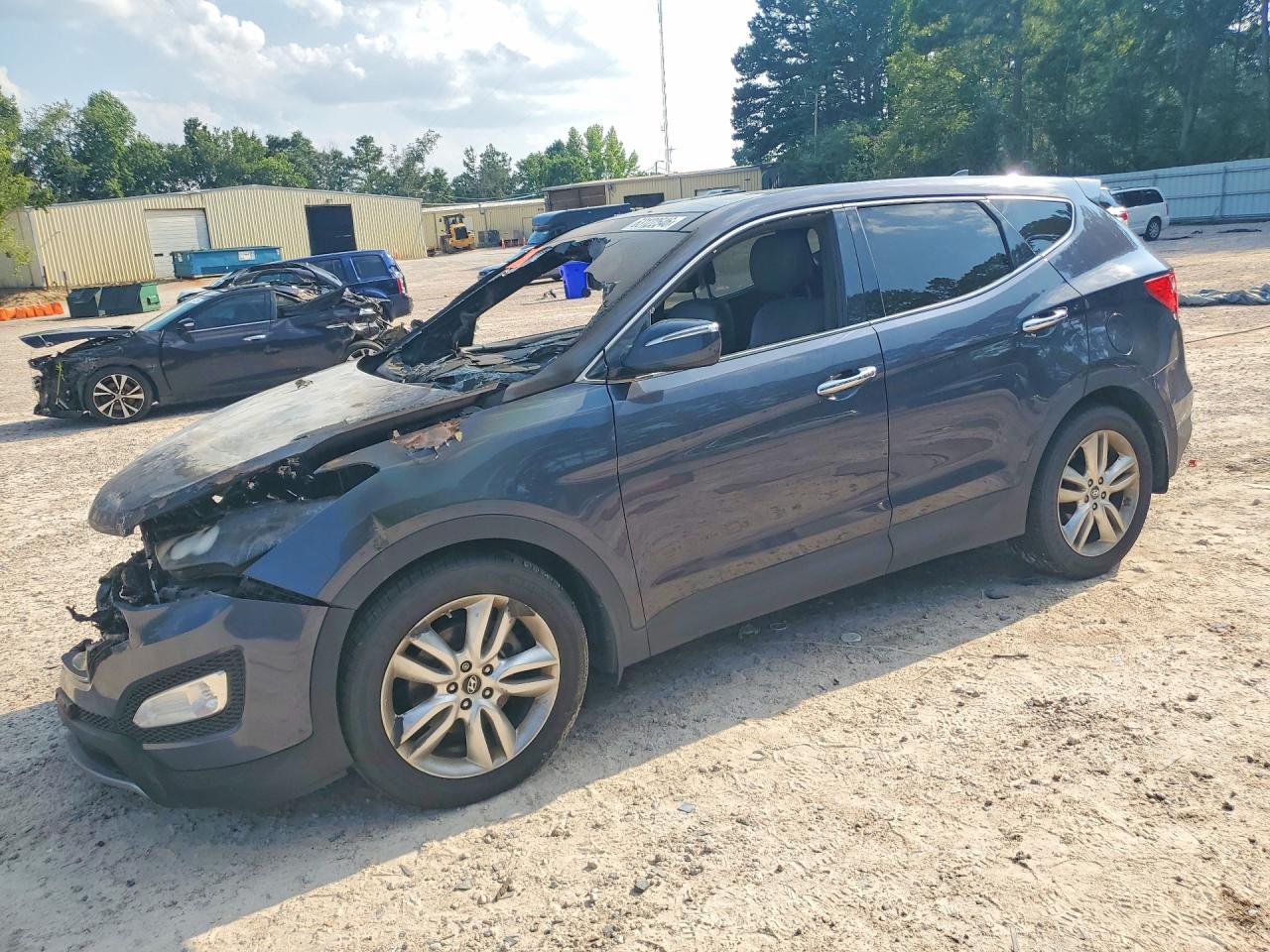 2013 Hyundai Santa Fe Sport 2.0t Black vin: 5XYZWDLA3DG067869