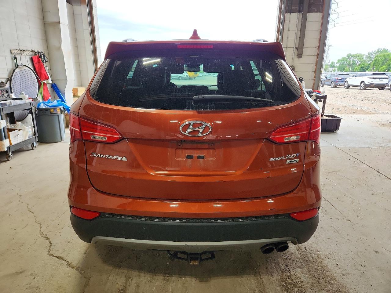 2014 Hyundai Santa Fe Sport 2.0t Оранжевый vin: 5XYZWDLA3EG231851